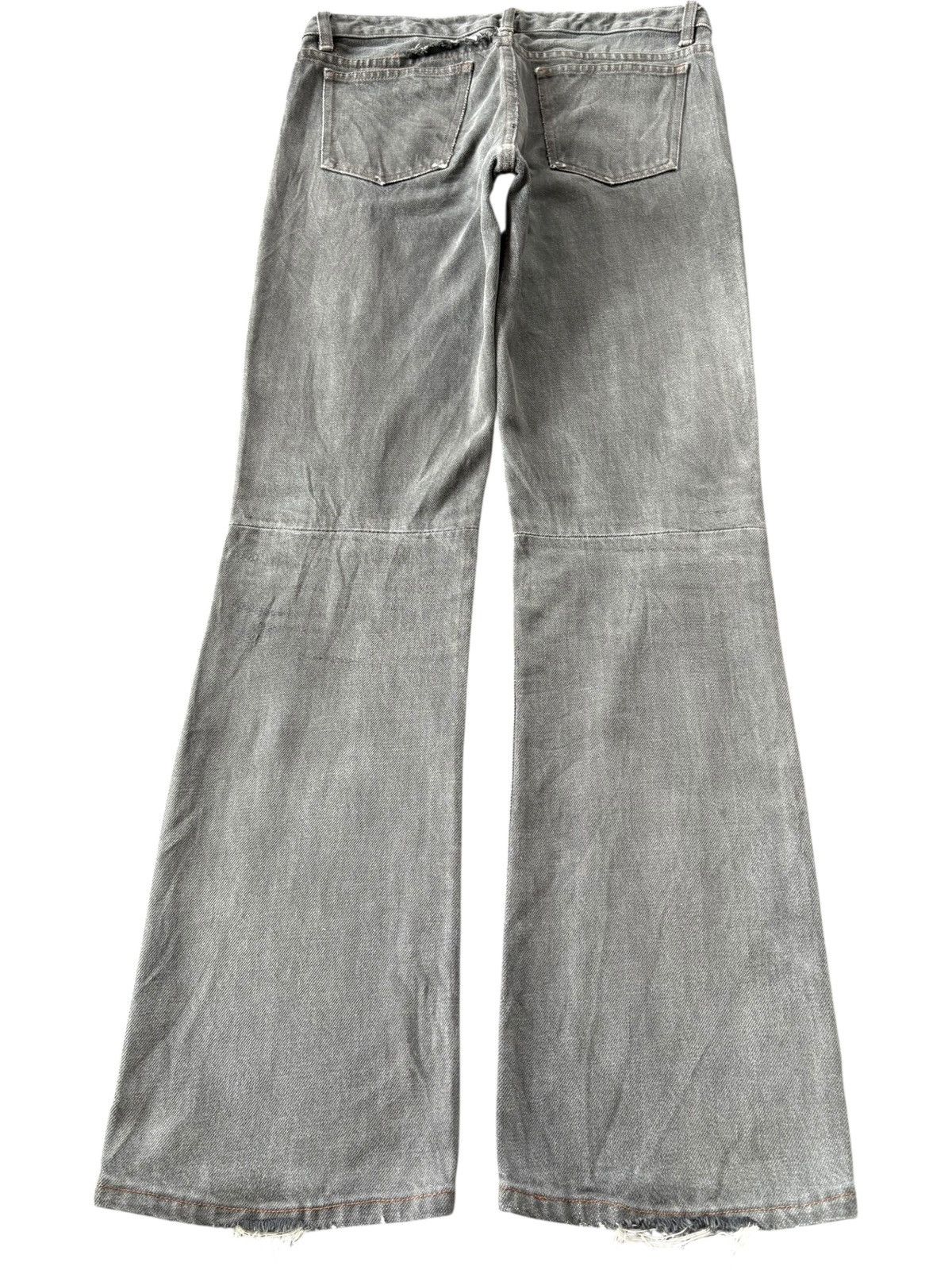 RIPVANWINKLE Vintage Ripvanwinkle Button Fly Distressed Flare Jeans Size US 29 - 2 Thumbnail