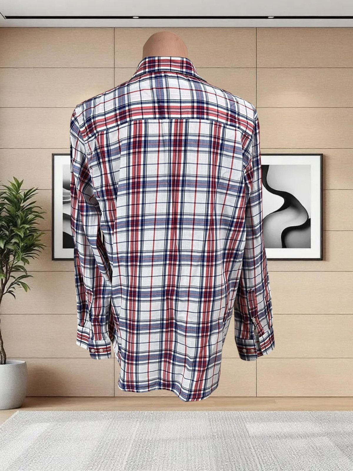 Gant GANT checked shirt size XXL long sleeve cotton Size XXL / US 16-18 / IT 52-54 - 3 Thumbnail
