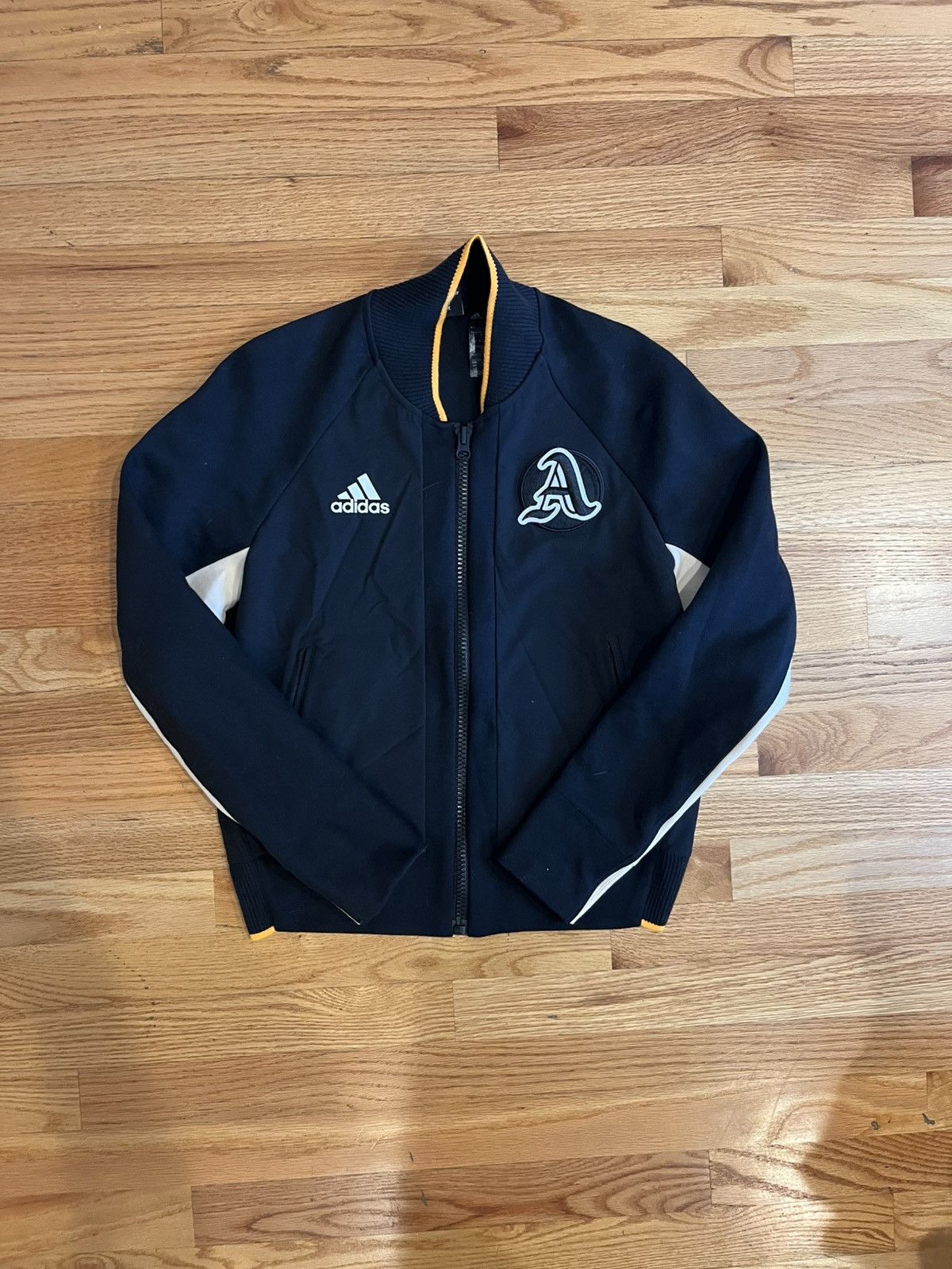 Adidas Adidas x Oakland A’s Boys Streetwear Jacket Size US S / EU 44-46 / 1 - 1 Thumbnail
