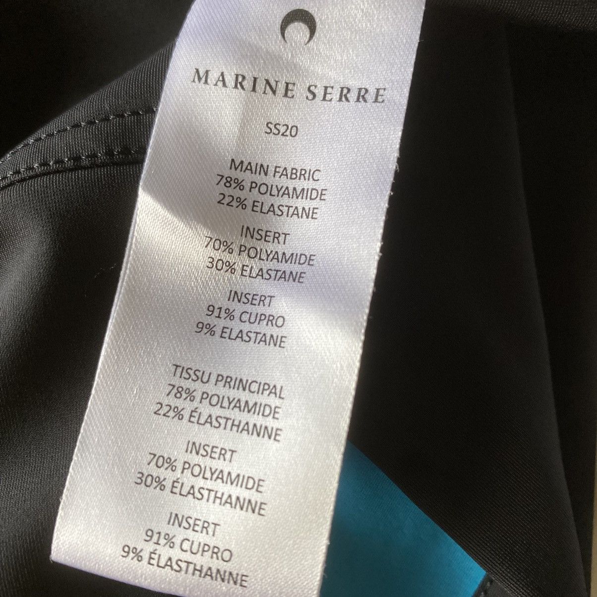 Marine Serre SS20 White Label Drape Blouse Size S / US 4 / IT 40 - 9 Thumbnail