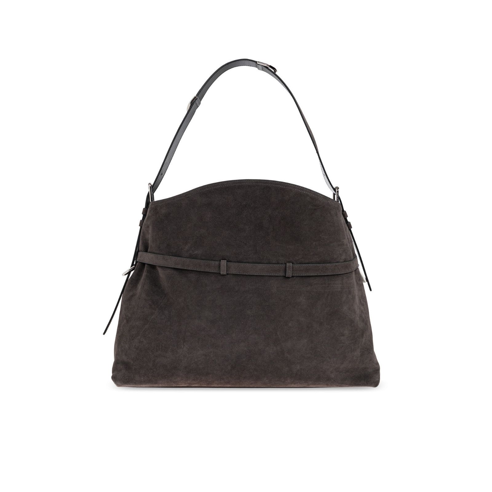 Givenchy GIVENCHY Voyou Large Gray Suede Shoulder Bag New & Authentic Size ONE SIZE - 2 Thumbnail