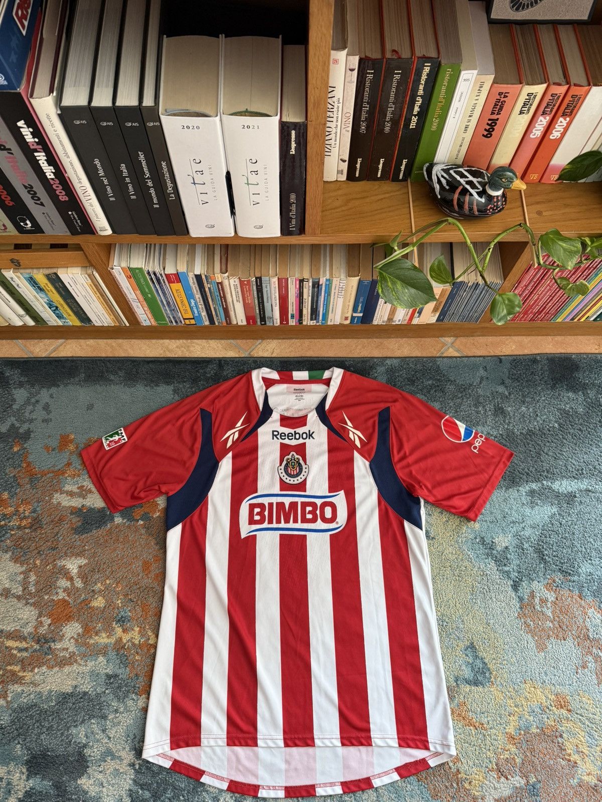 Reebok Vintage Chivas de Guadalajara Mexico Soccer Reebok Jersey Size US L / EU 52-54 / 3 - 1 Thumbnail