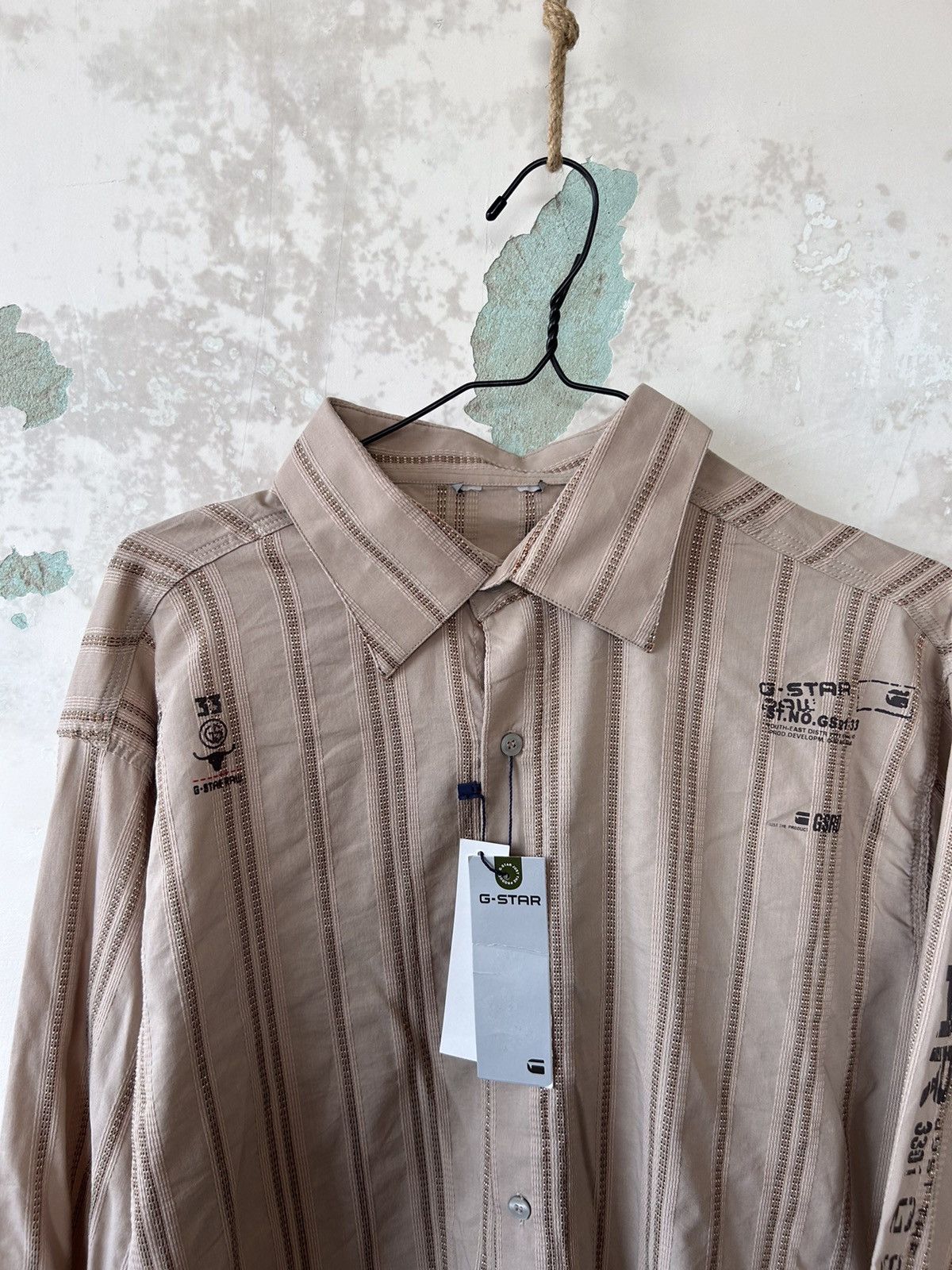 Designer × G-Star G STAR RAW BUTTON SHIRT Size US XL / EU 56 / 4 - 3 Thumbnail