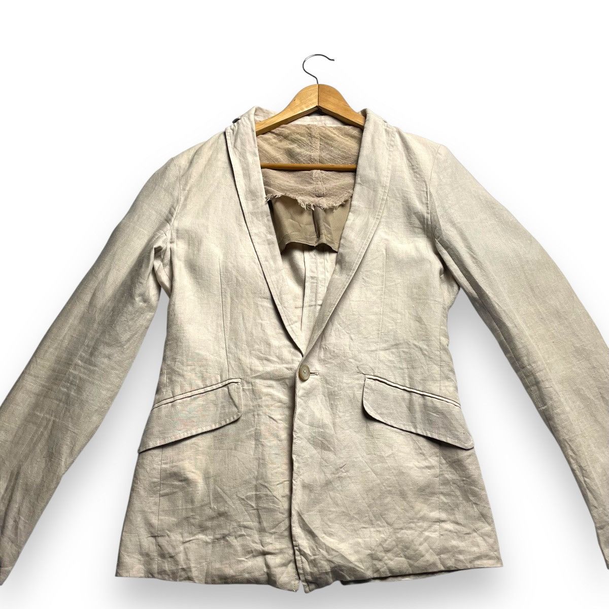 Tornado Mart 🇯🇵 TORNADO MART LINEN JACKET Size US M / EU 48-50 / 2 - 10 Thumbnail