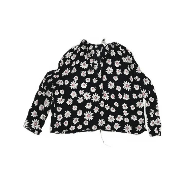Balenciaga Balenciaga Floral Print Long Sleeve T-Shirt Size US XXS / EU 40 - 1 Thumbnail