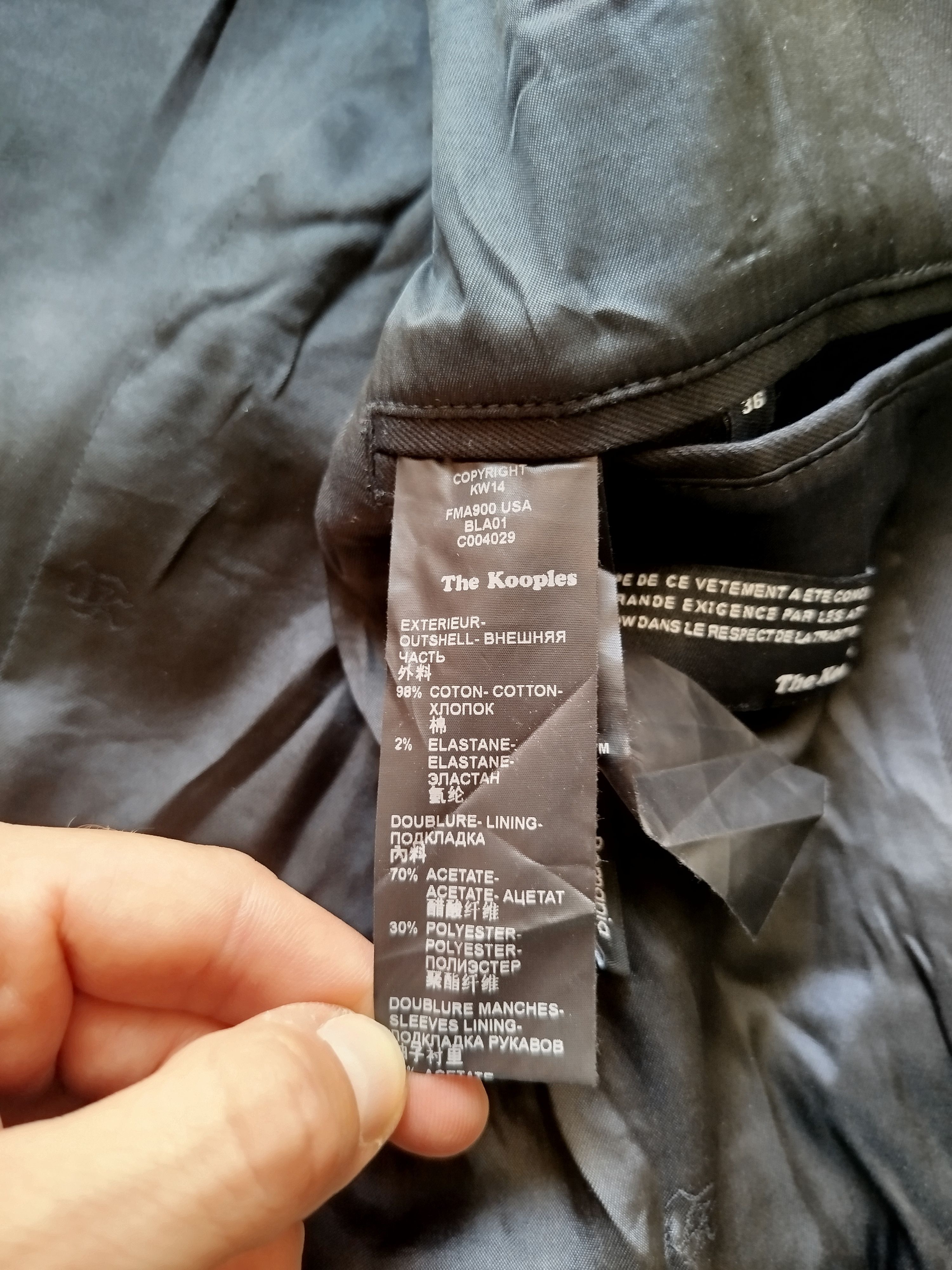 The Kooples The kooples black trench coat size 36 Size XS / US 0-2 / IT 36-38 - 9 Thumbnail