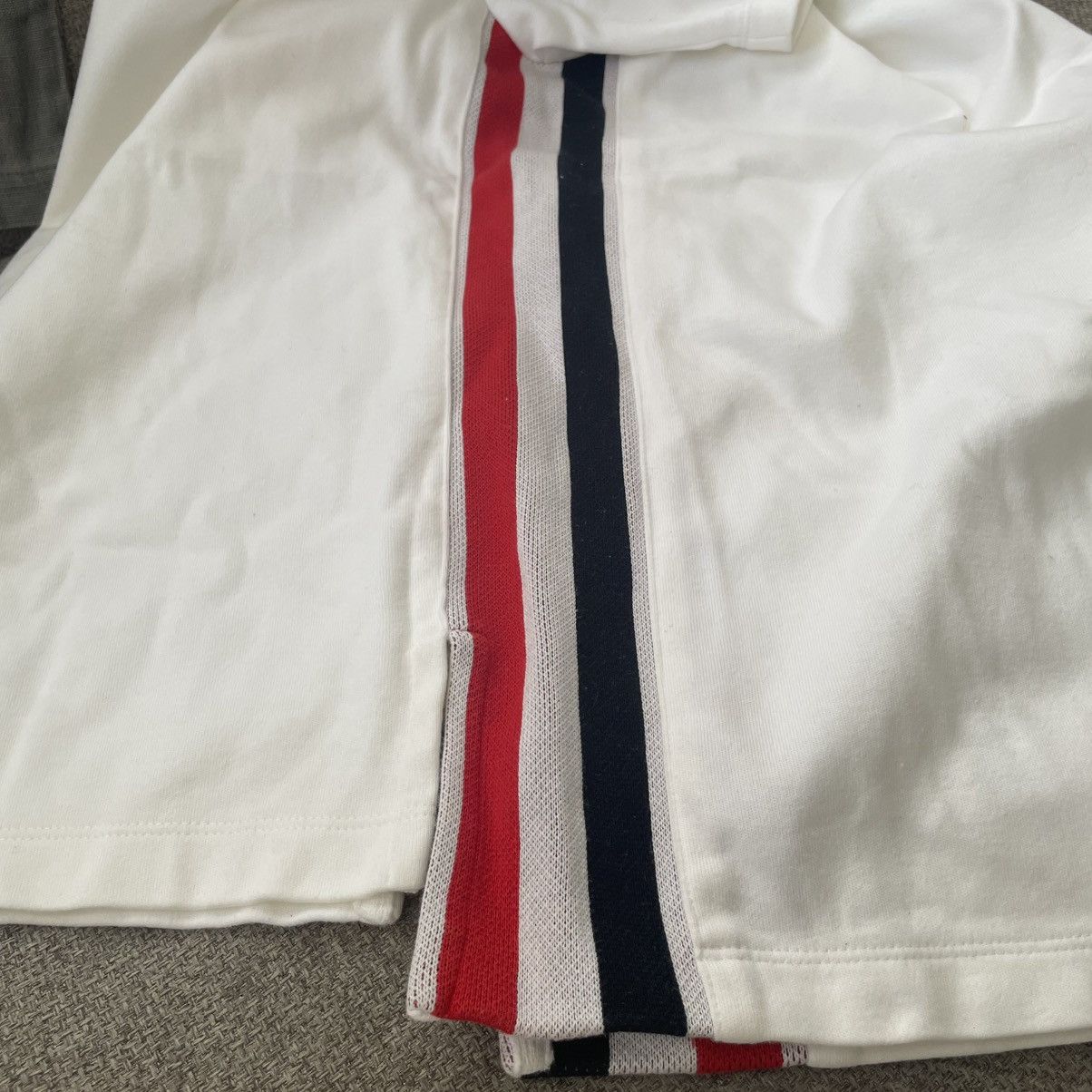 Thom Browne Thom Browne SS21 Tri-Color Grosgrain tape white-tee Size US M / EU 48-50 / 2 - 13 Thumbnail