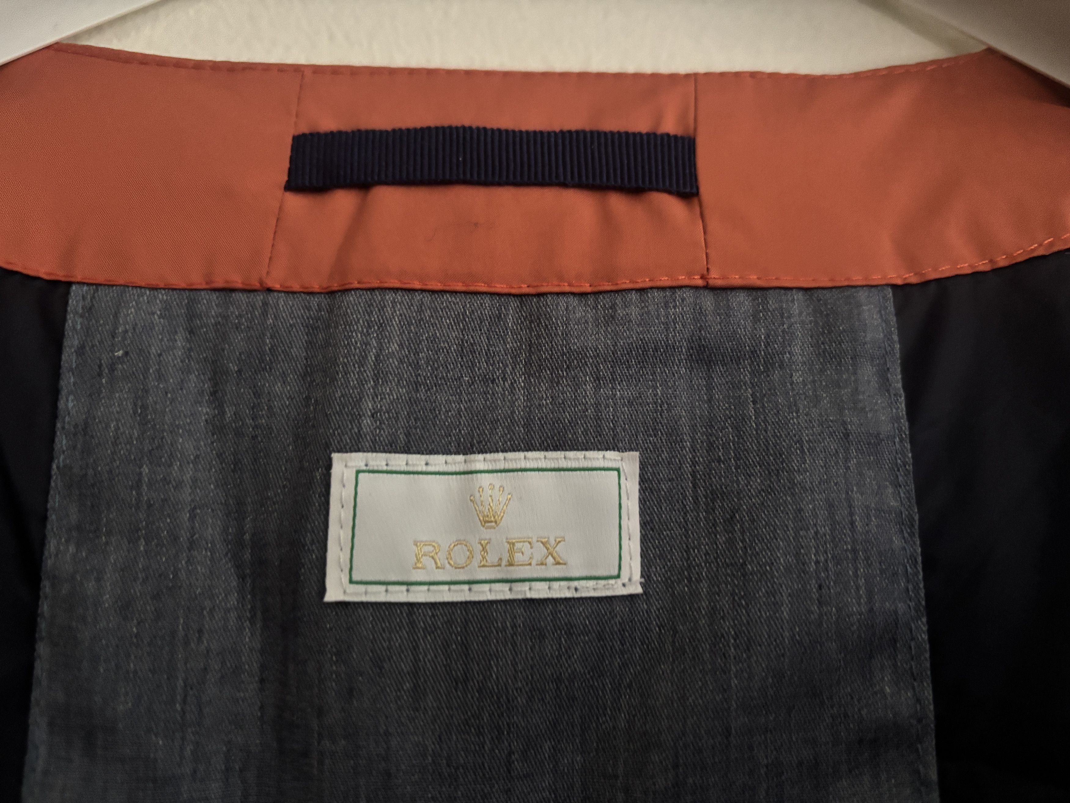 Fedeli RARE Rolex Quilted Orange Down Snap Button Padded Vest Size US M / EU 48-50 / 2 - 5 Thumbnail