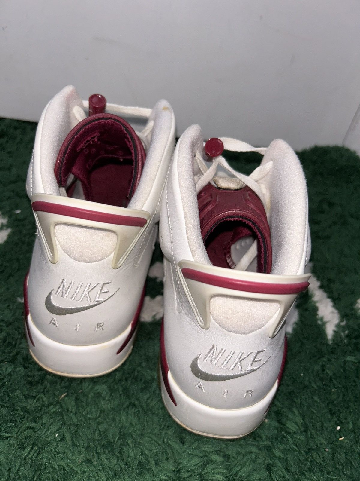 Jordan Brand Size 11 - Air Jordan 6 Retro 2015 Maroon Preowned With Box Size US 11 / EU 44 - 5 Thumbnail