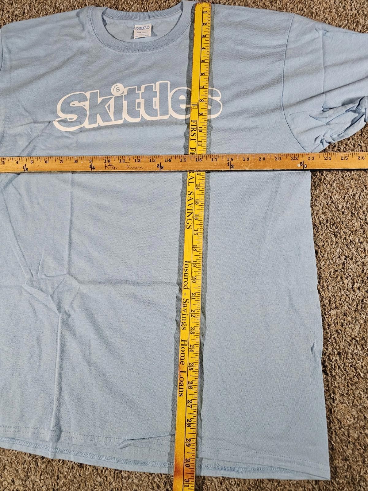 Other Skittles XL Blue Tshirt New Size US XL / EU 56 / 4 - 5 Thumbnail