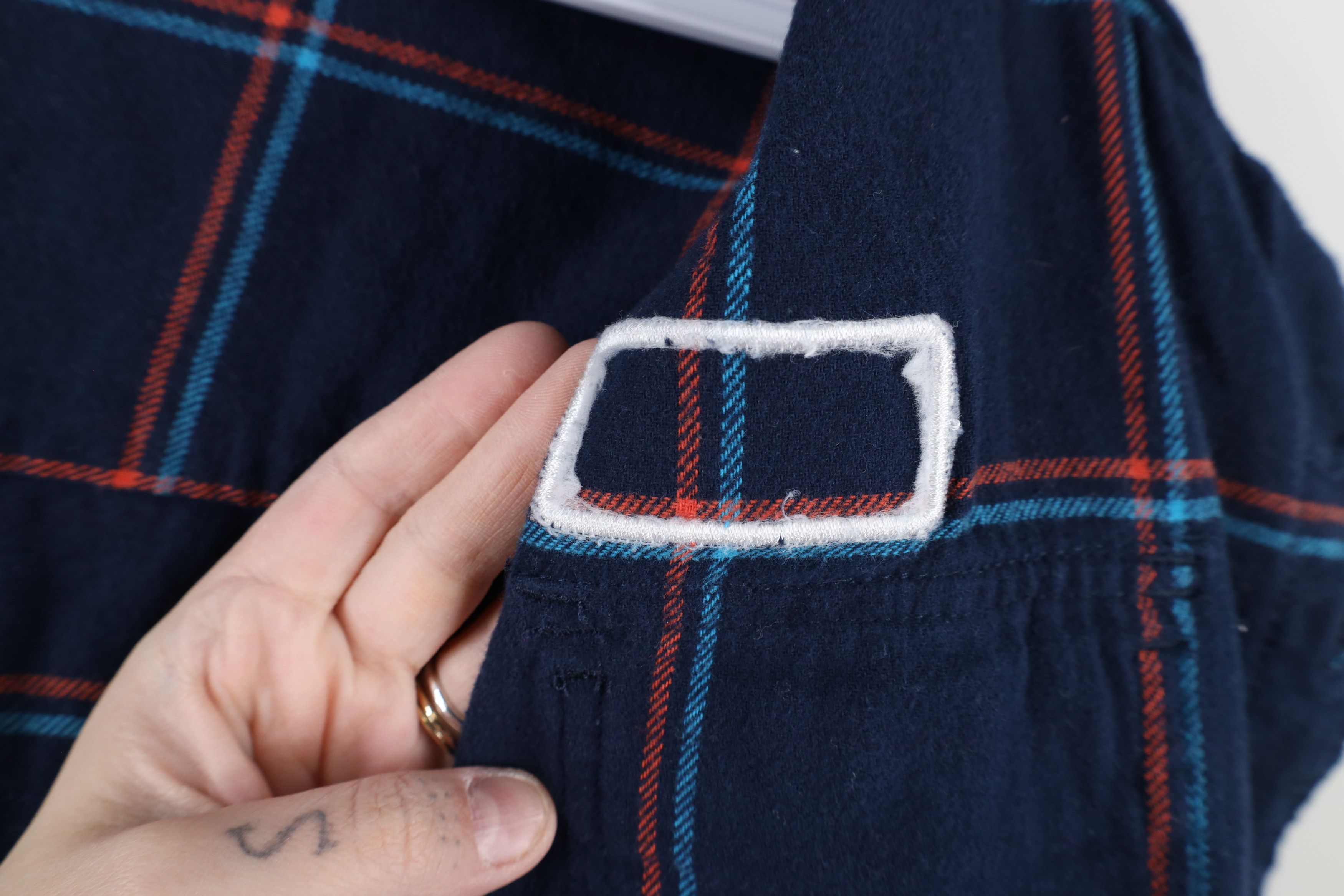 Hurley × Vintage Vintage Hurley Surfing Hooded Flannel Button Shirt Jacket Size US L / EU 52-54 / 3 - 9 Thumbnail
