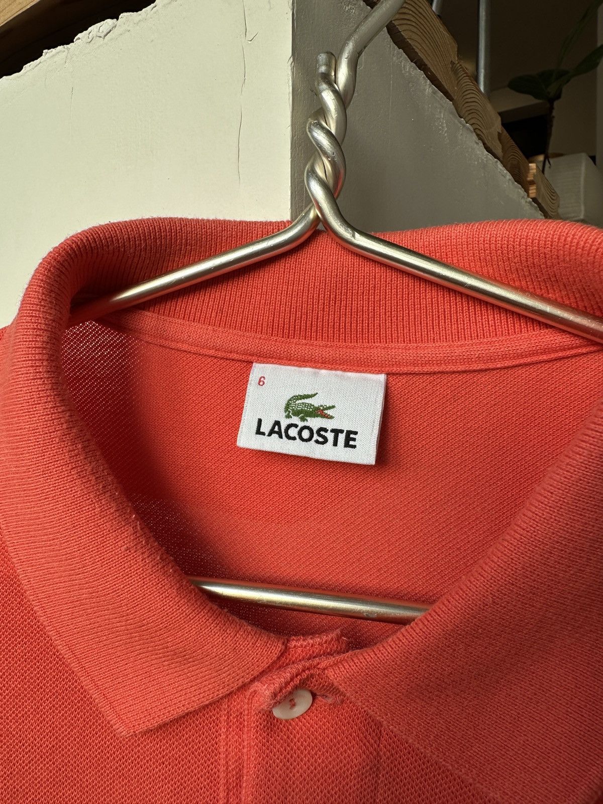 Lacoste Lacoste Orange Vintage Polo 6 Men’s Size US XL / EU 56 / 4 - 7 Thumbnail