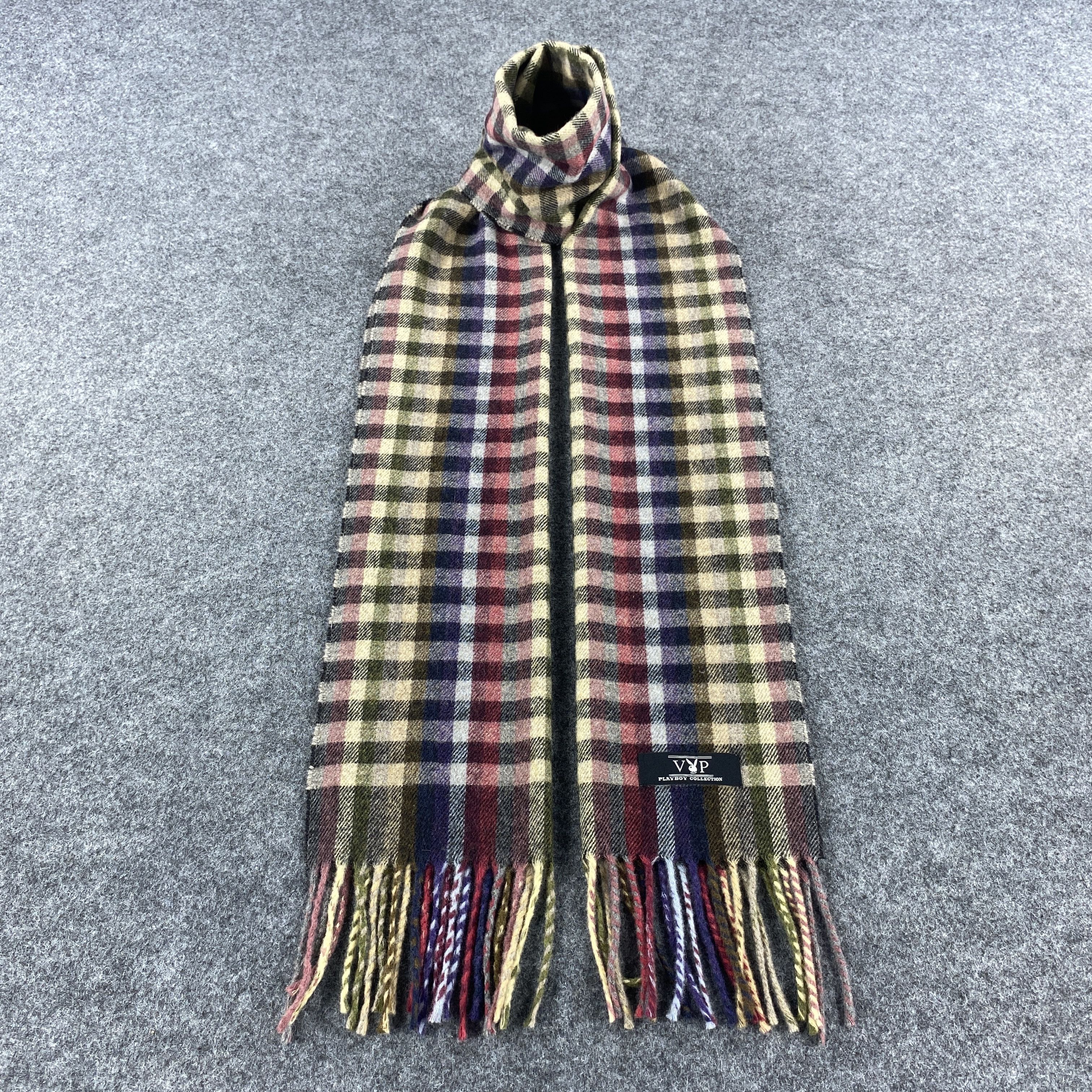 Playboy × Vintage Playboy Scarf # Muffler # Neckwear # D622 Size ONE SIZE - 1 Thumbnail