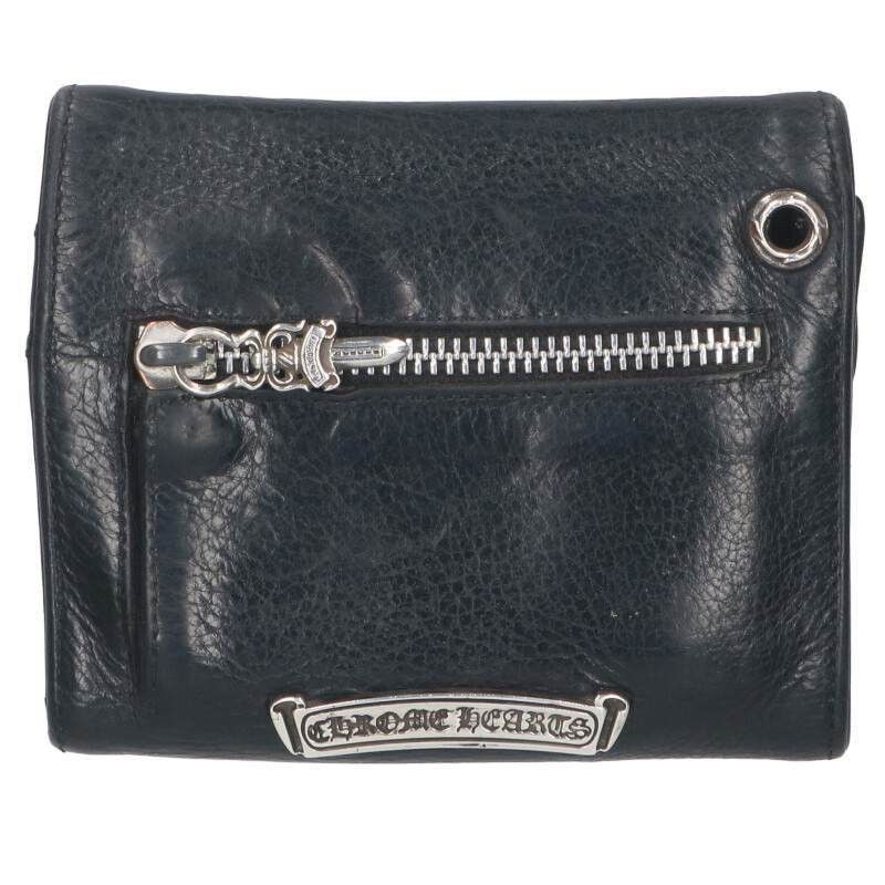 Chrome Hearts Chrome Hearts Wave Mini Cross Ball Button Wallet Size ONE SIZE - 2 Thumbnail