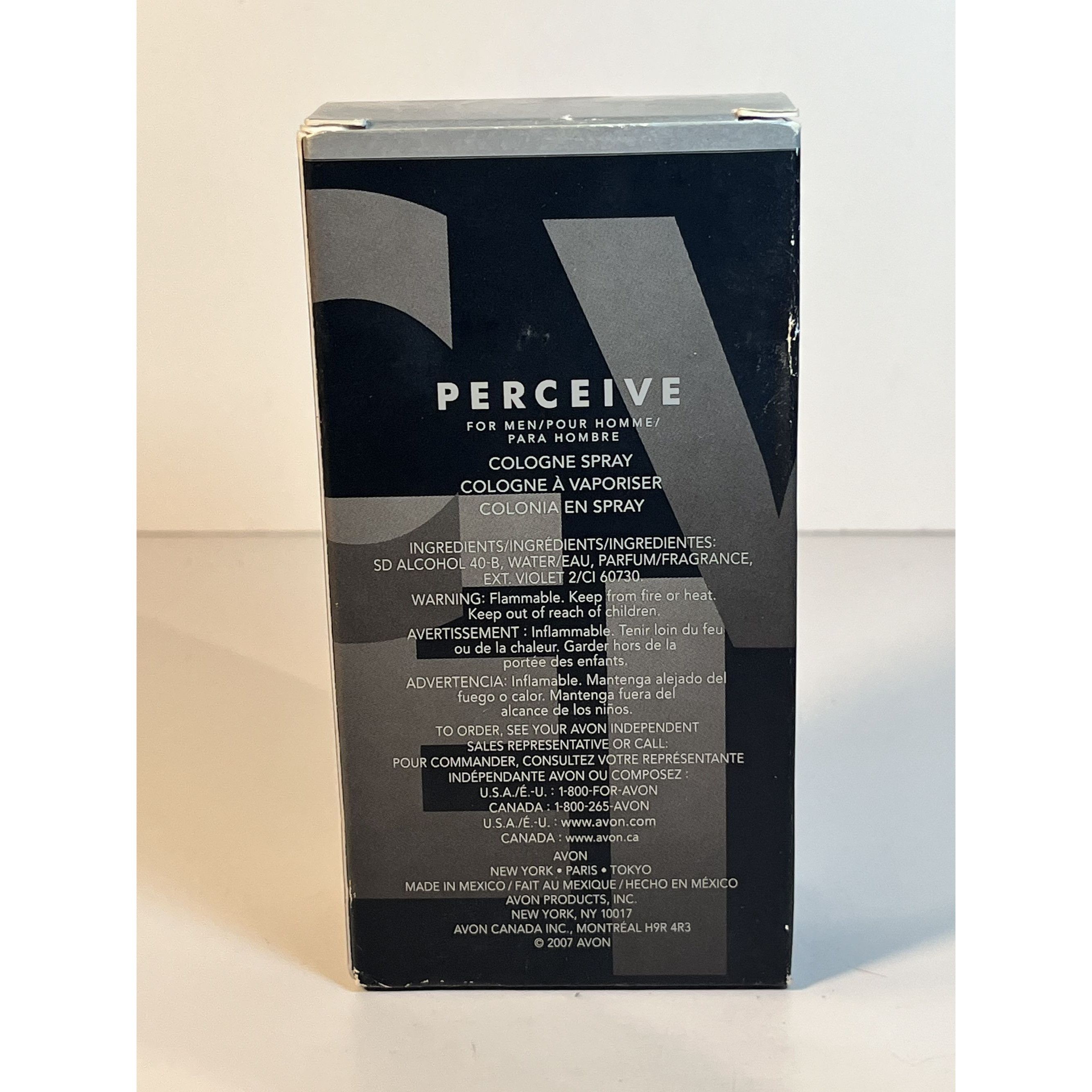 Other Avon Perceive for Men Pour Homme Cologne Spray 3.4oz NEWREAD Size ONE SIZE - 2 Thumbnail