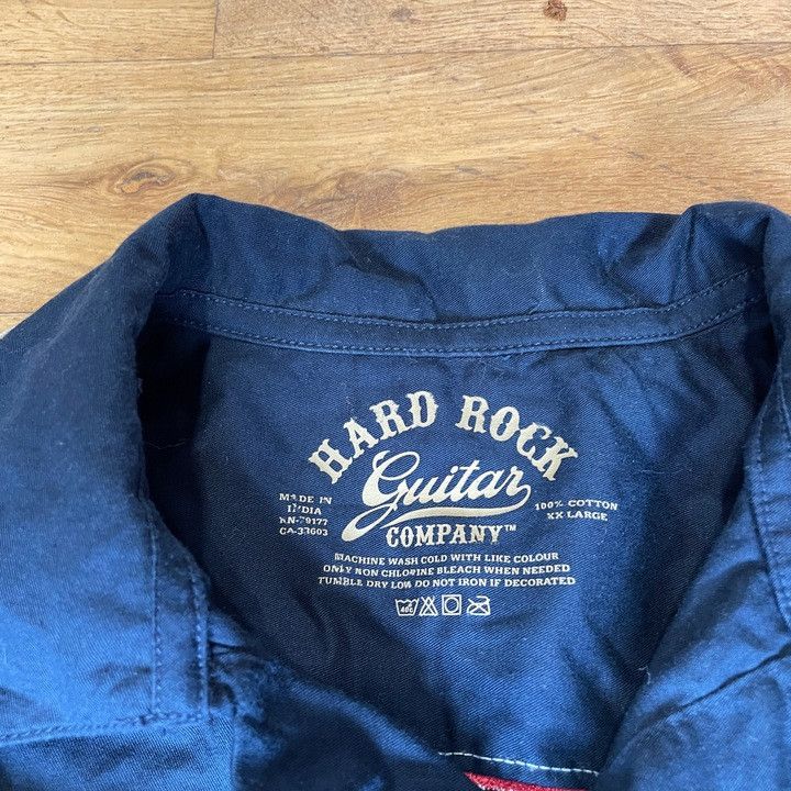 Hard Rock Cafe × Vintage HARD ROCK CAFE ROME MEN'S FASHIONABLE LOGO SHIRT, size XXL Size US XXL / EU 58 / 5 - 2 Thumbnail