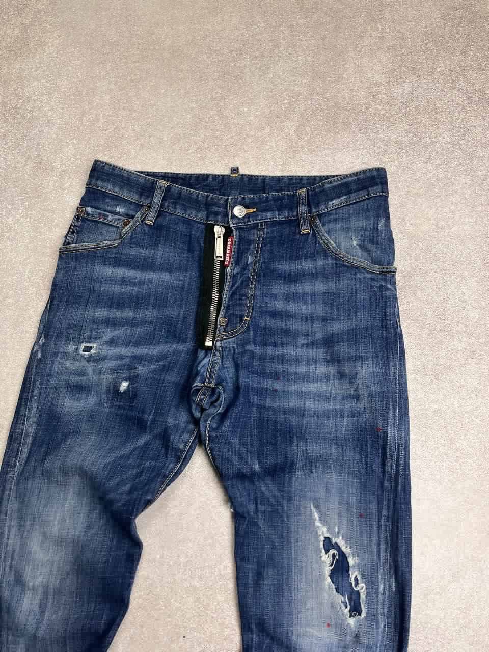 Dsquared2 × Vintage Vintage Dsquared2 Baggy Archival Denim Pants 32 Size US 32 / EU 48 - 3 Thumbnail