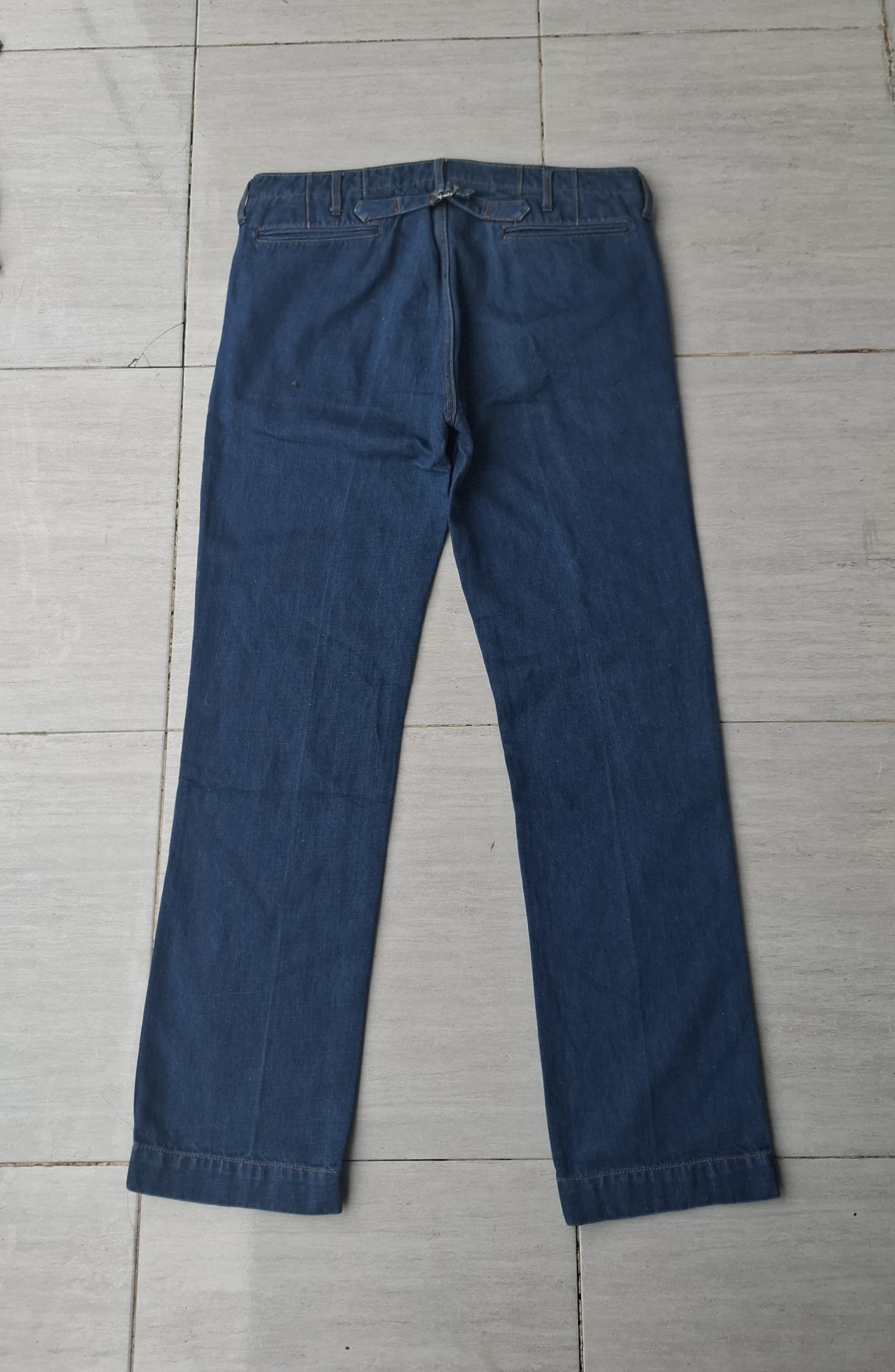 Japanese Brand × Visvim Visvim buckleback blue denim Size US 34 / EU 50 - 3 Thumbnail