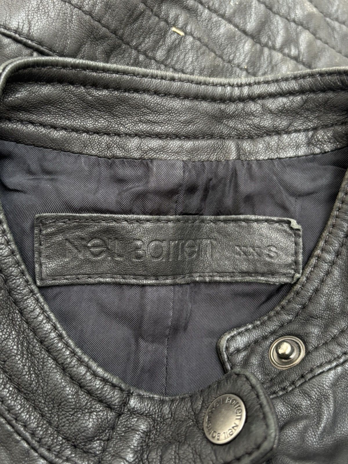 Hedi Slimane Crop Biker Leather Jacket Size US XXS / EU 40 - 4 Thumbnail