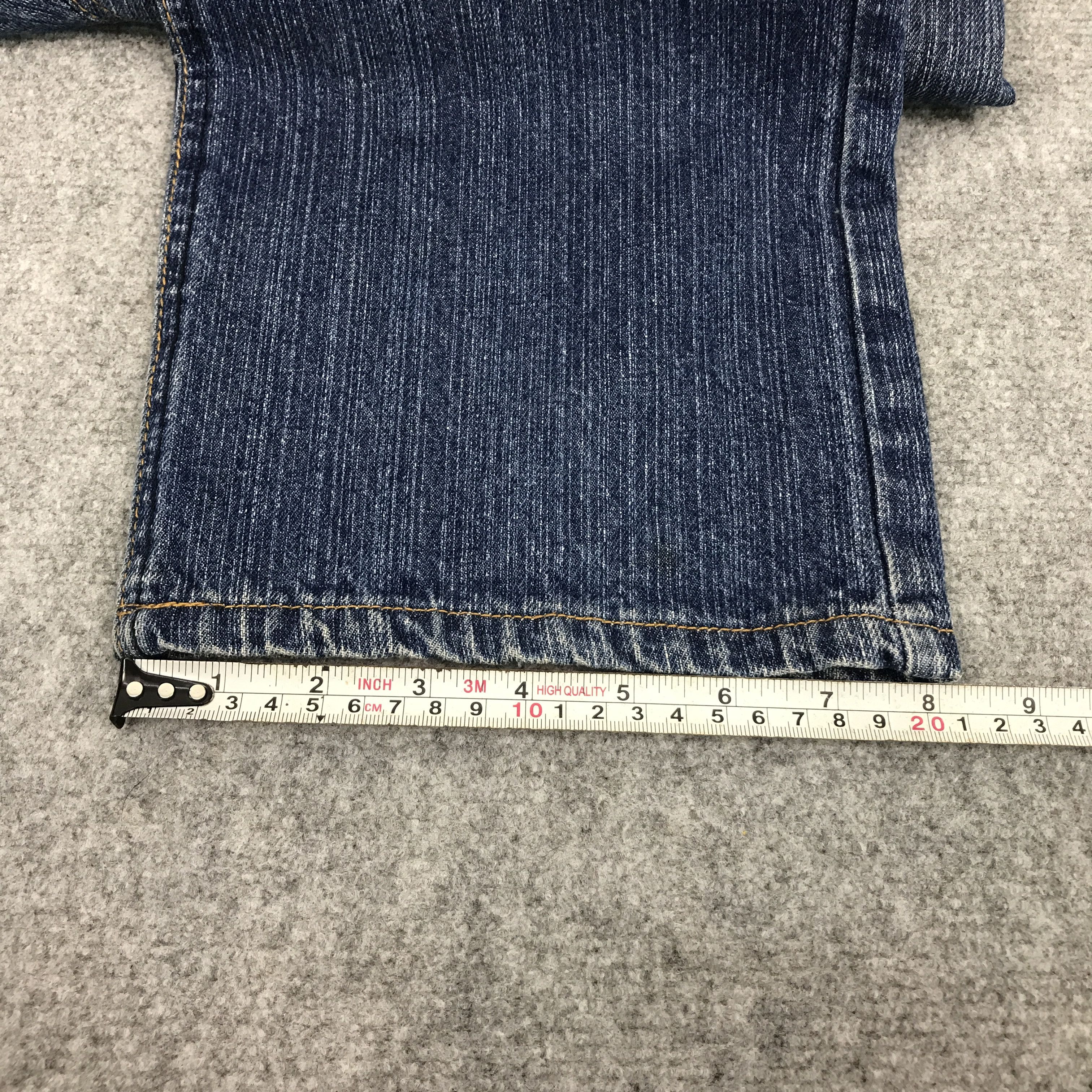 Japanese Brand decomp Baggy patchwork style denim jean Size US 31 - 7 Thumbnail