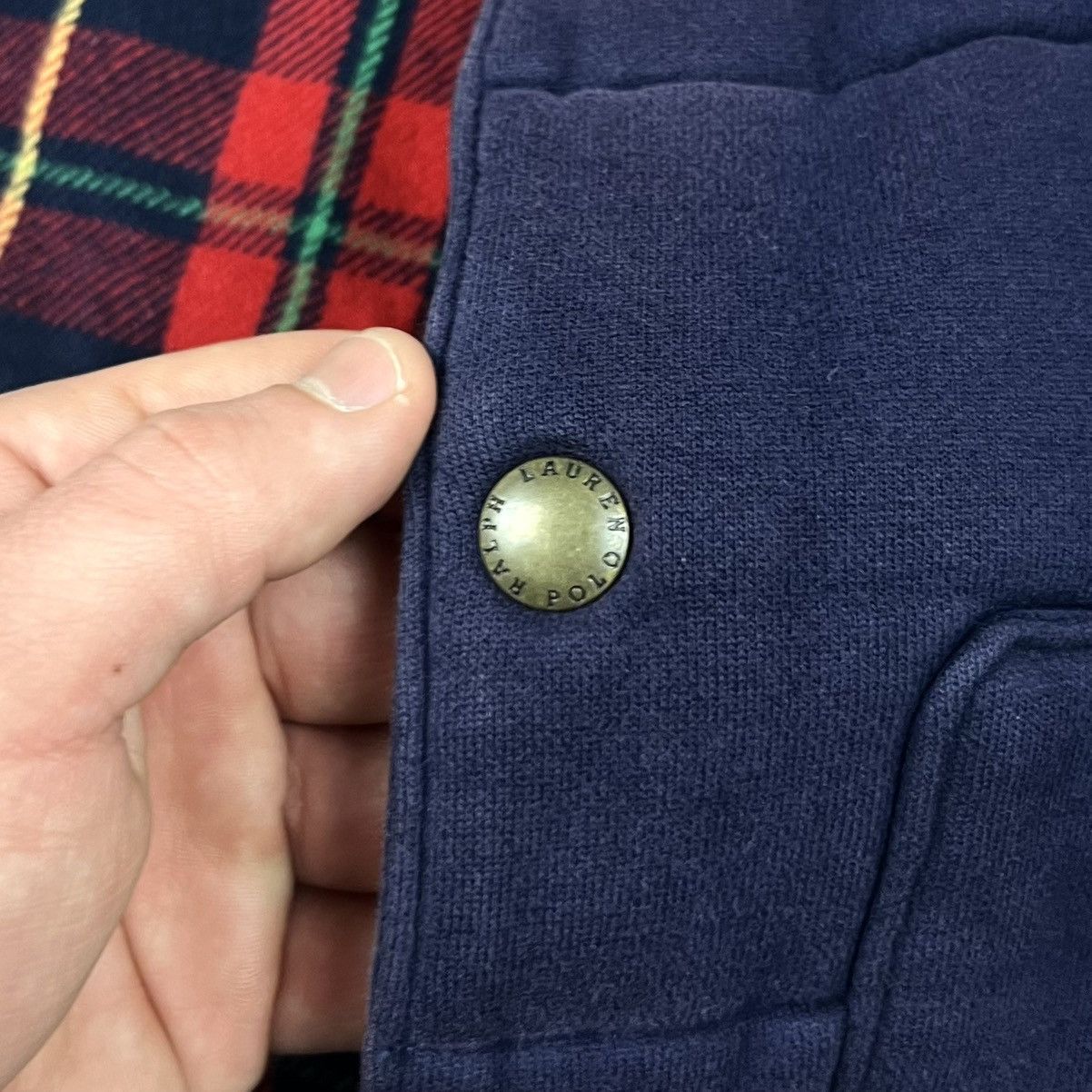 Polo Ralph Lauren × Ralph Lauren × Vintage Vintage Polo Ralph Lauren Blue Cotton Y2k Faded Vest Size S Size US S / EU 44-46 / 1 - 16 Thumbnail