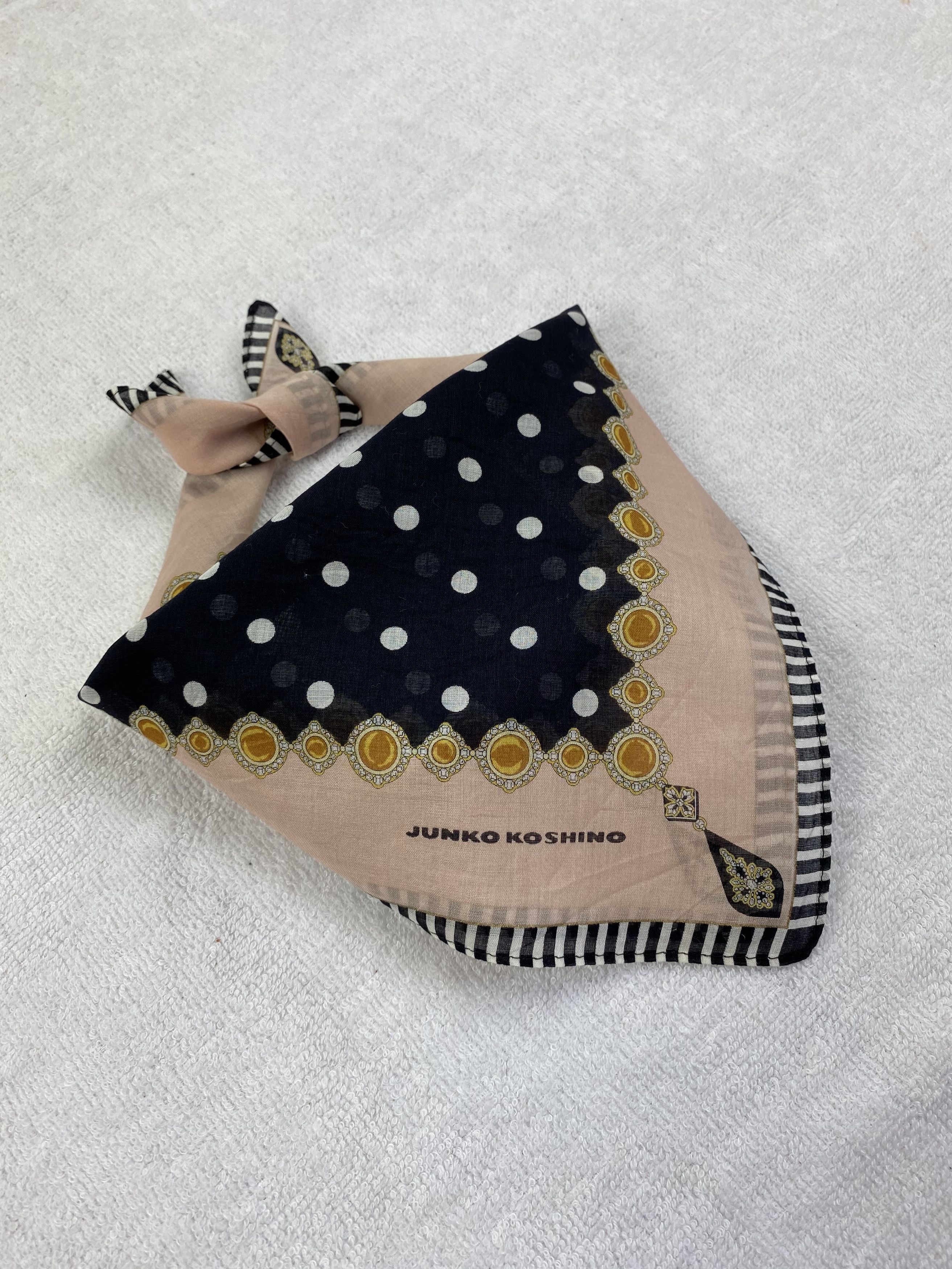 Japanese Brand × Mr. Junko × Vintage Junko Koshino Handkerchief / Bandana / Neckerchief Size ONE SIZE - 1 Thumbnail