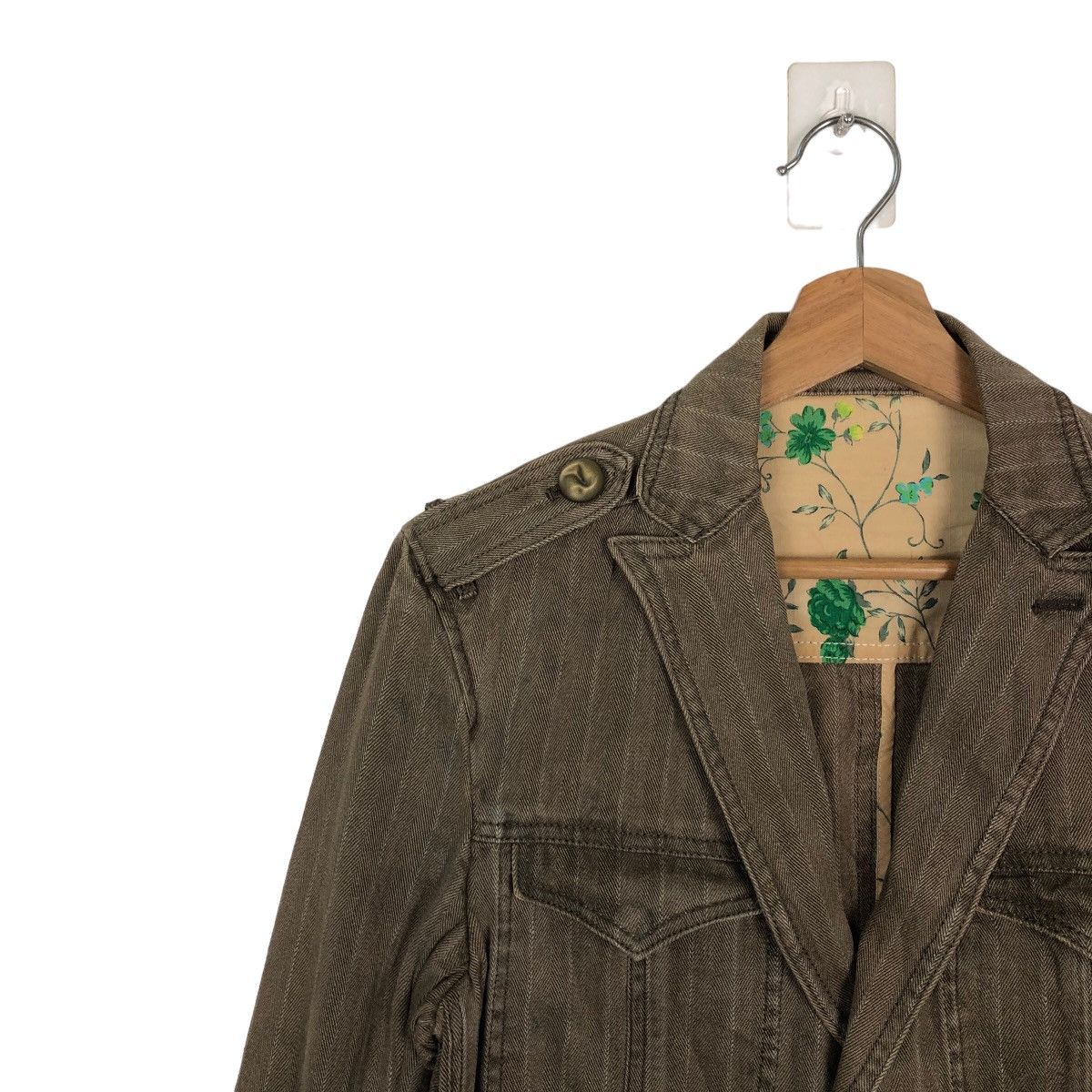 Boycott HERRINGBONE PARACHUTE BIKER JACKET BOYCOTT JAPAN Size US M / EU 48-50 / 2 - 6 Thumbnail