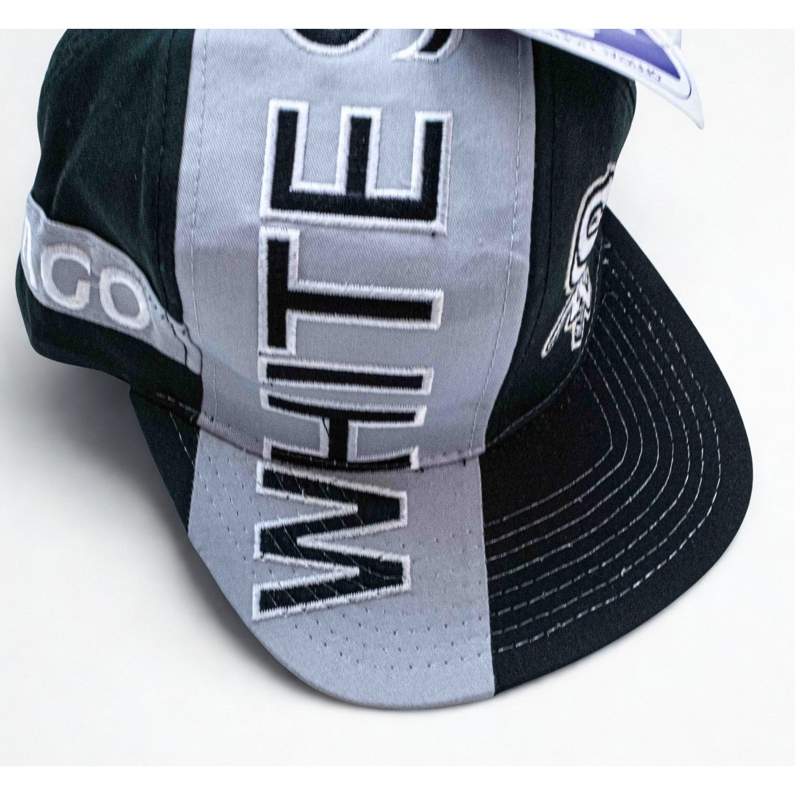 Starter Chicago White Sox Starter Swirl Snapback Hat VTG 90s MLB NWT Size ONE SIZE - 9 Thumbnail