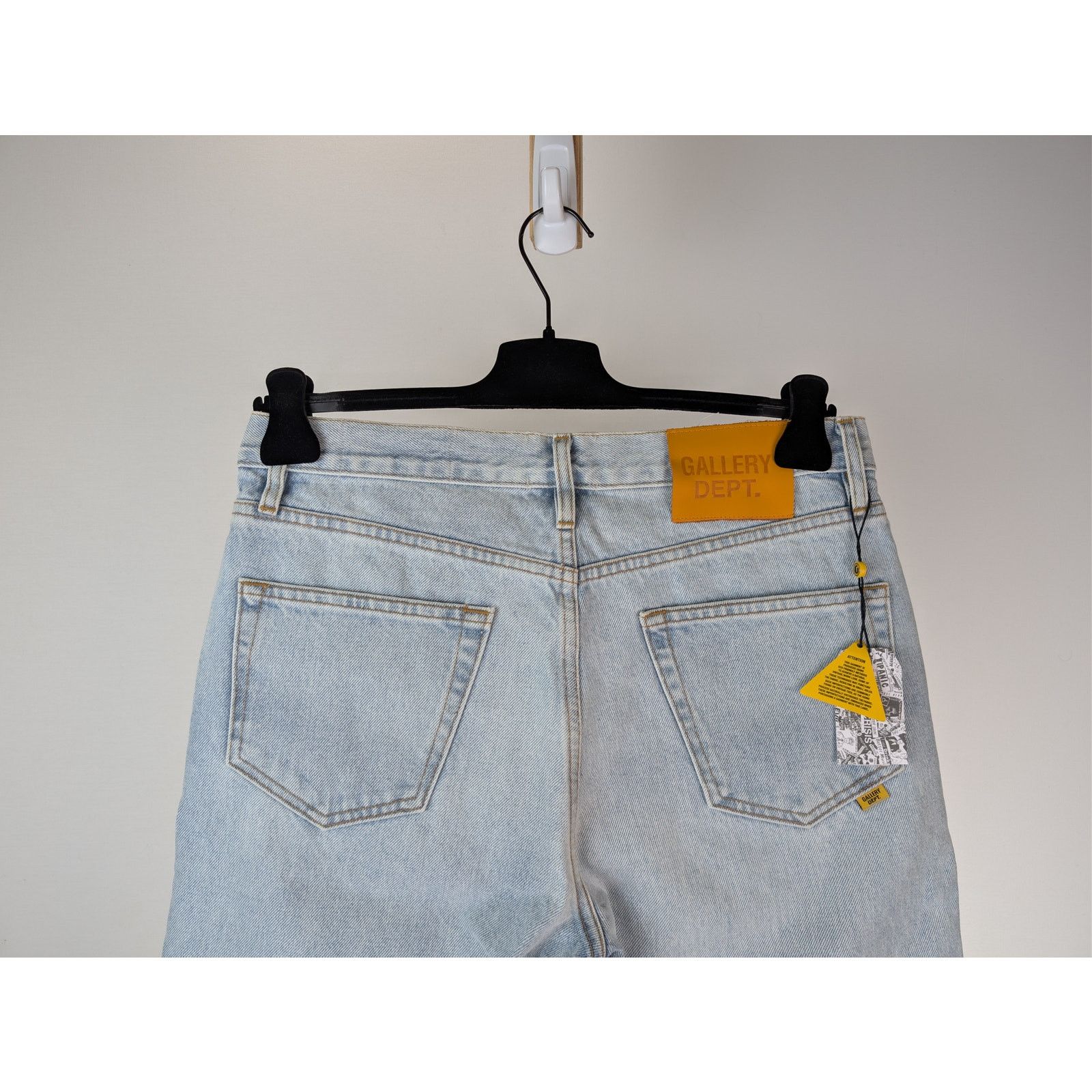 Gallery Dept. o1rshd1 Size: 34 x 32 / Pascal 5001 Straight-Leg Denim Jeans Size US 34 / EU 50 - 12 Thumbnail
