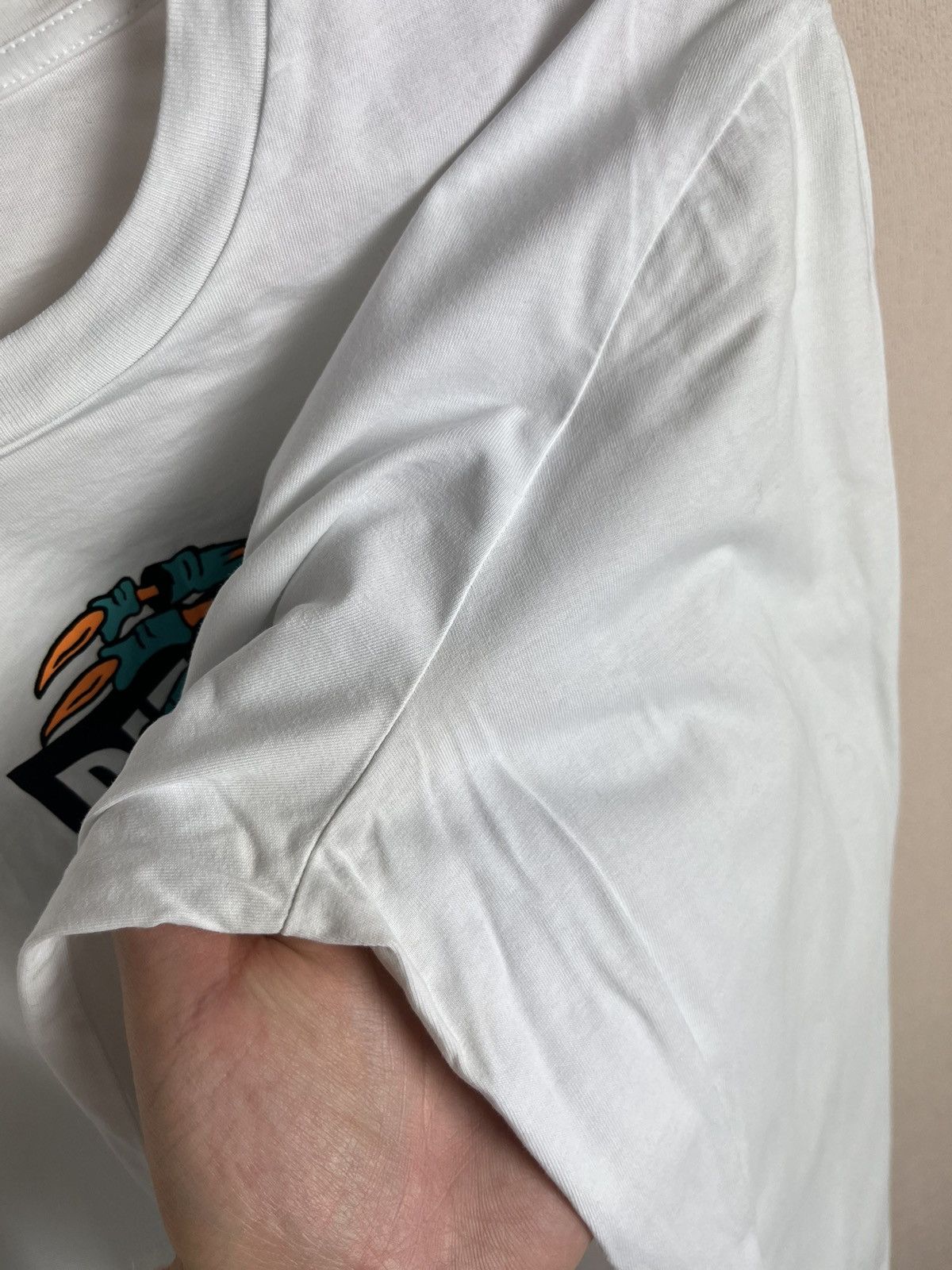 Diesel diesel graphic print longsleeve t-shirt white size M Size US M / EU 48-50 / 2 - 5 Thumbnail