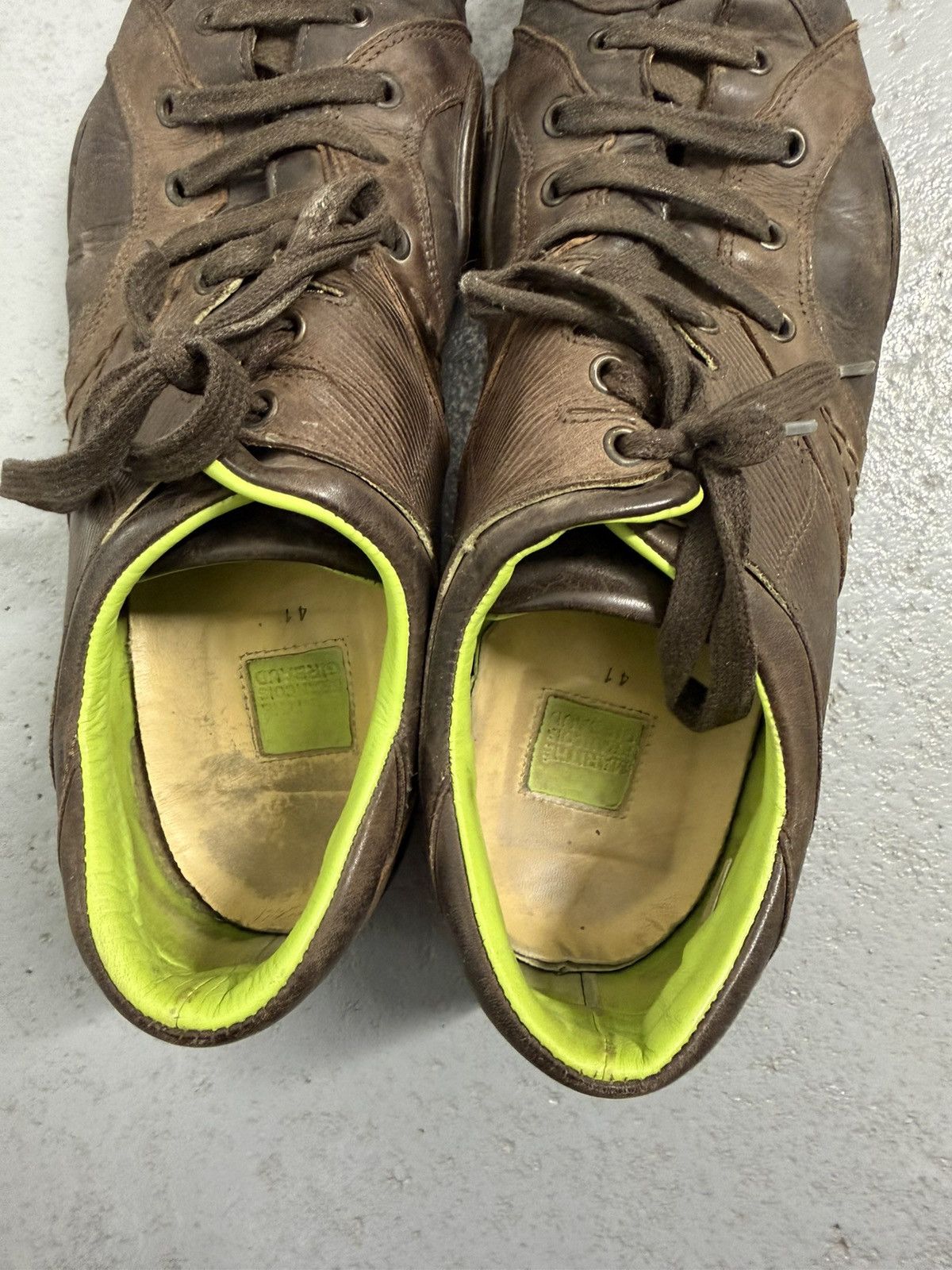 Marithe + Francois Girbaud 00s Vintage Marithe Francois Girbaud MFG Ant Sneakers Size US 8 / EU 41 - 6 Thumbnail