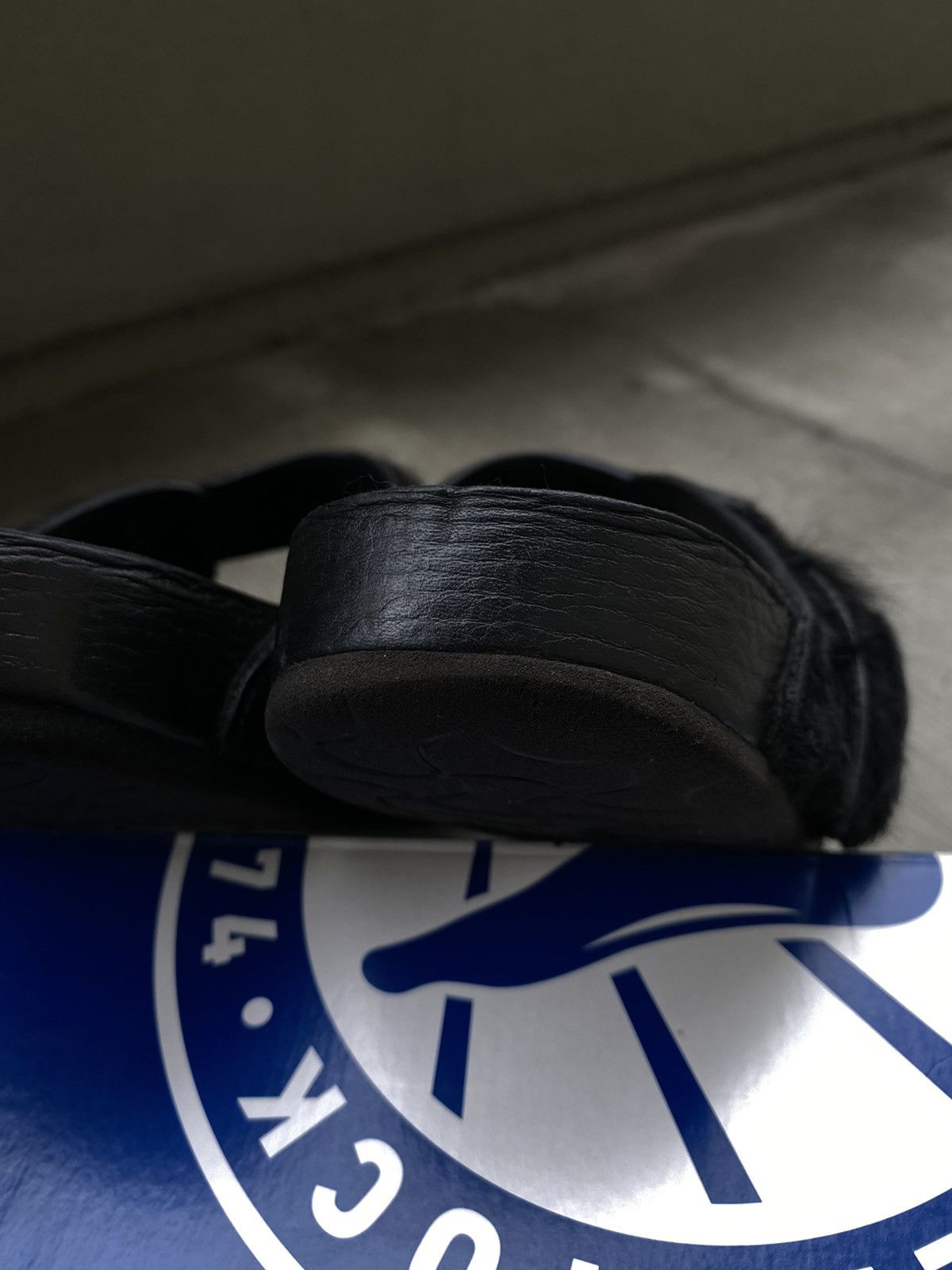 Birkenstock × Designer × Rick Owens Rick Owens Birkenstock Fur Sandals Arizona Buckle Pony Hair Size US 11 / EU 44 - 14 Thumbnail