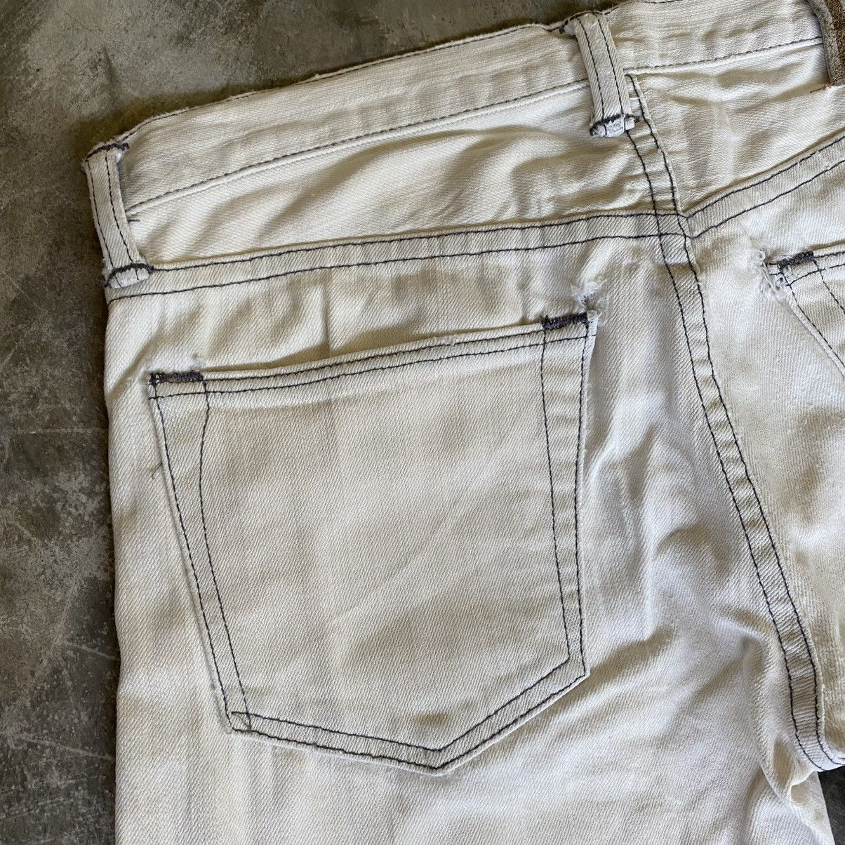 RRL Ralph Lauren Vintage Double RRL Ralph Lauren White Skinny Denim Pants Size US 30 / EU 46 - 12 Thumbnail