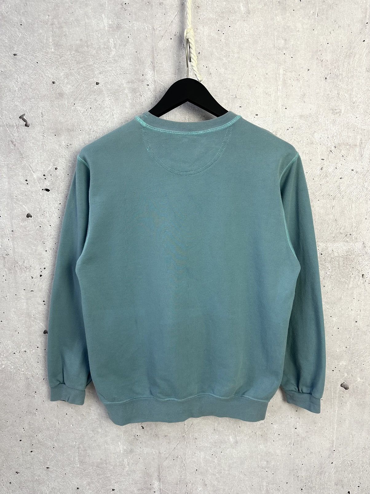 Champion × Vintage Vintage Y2K Champion Blue Cotton Sweatshirt Size US S / EU 44-46 / 1 - 8 Thumbnail