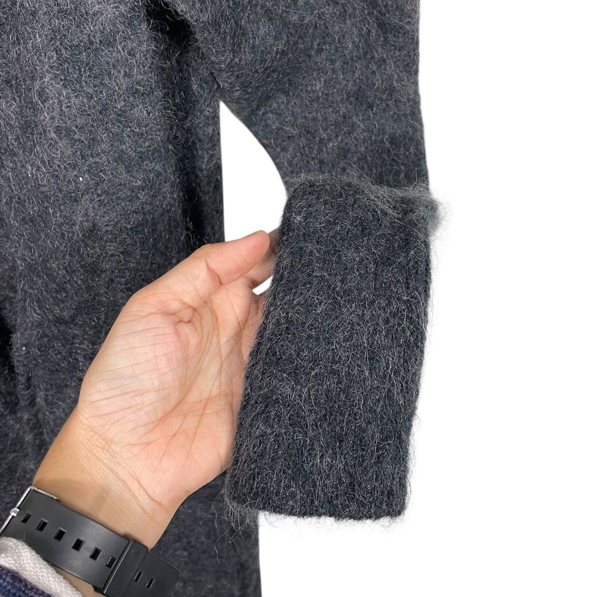 Acne Studios Acne Studios Raya Mohair Buttonless Long Cardigan Size S / US 4 / IT 40 - 14 Thumbnail