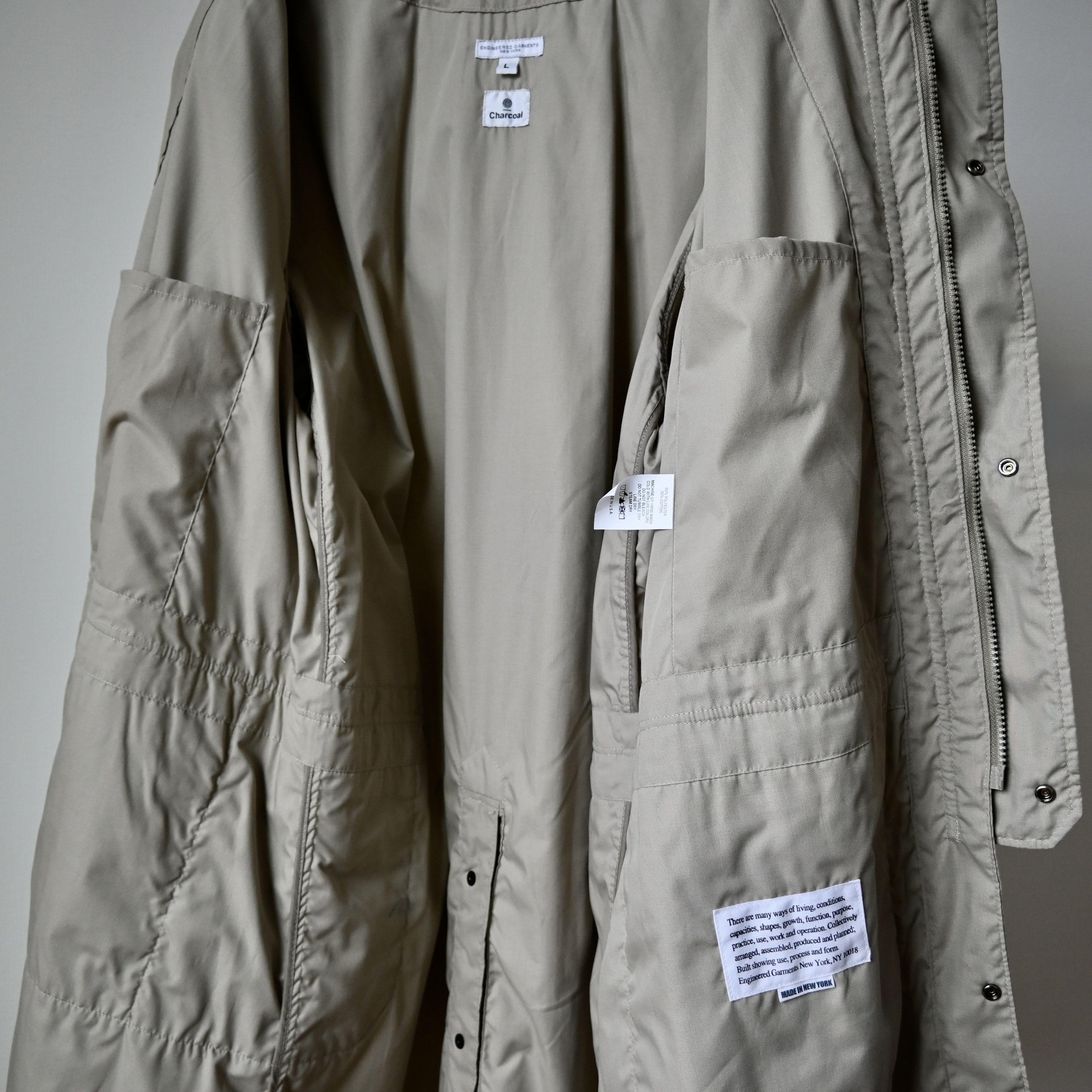 Engineered Garments Engineered Garments "Duster Coat" 65/35 Poplin Size US XL / EU 56 / 4 - 14 Thumbnail