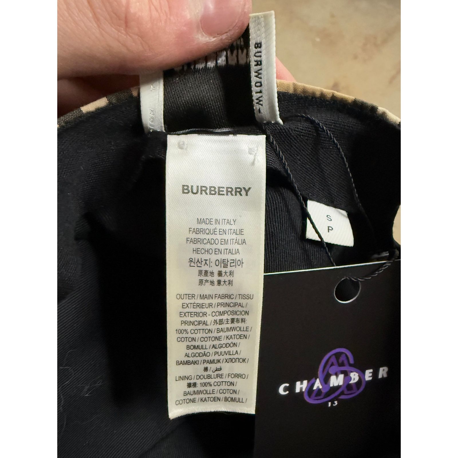 Burberry Burberry TB Logo Cap Used Small Size ONE SIZE - 6 Thumbnail