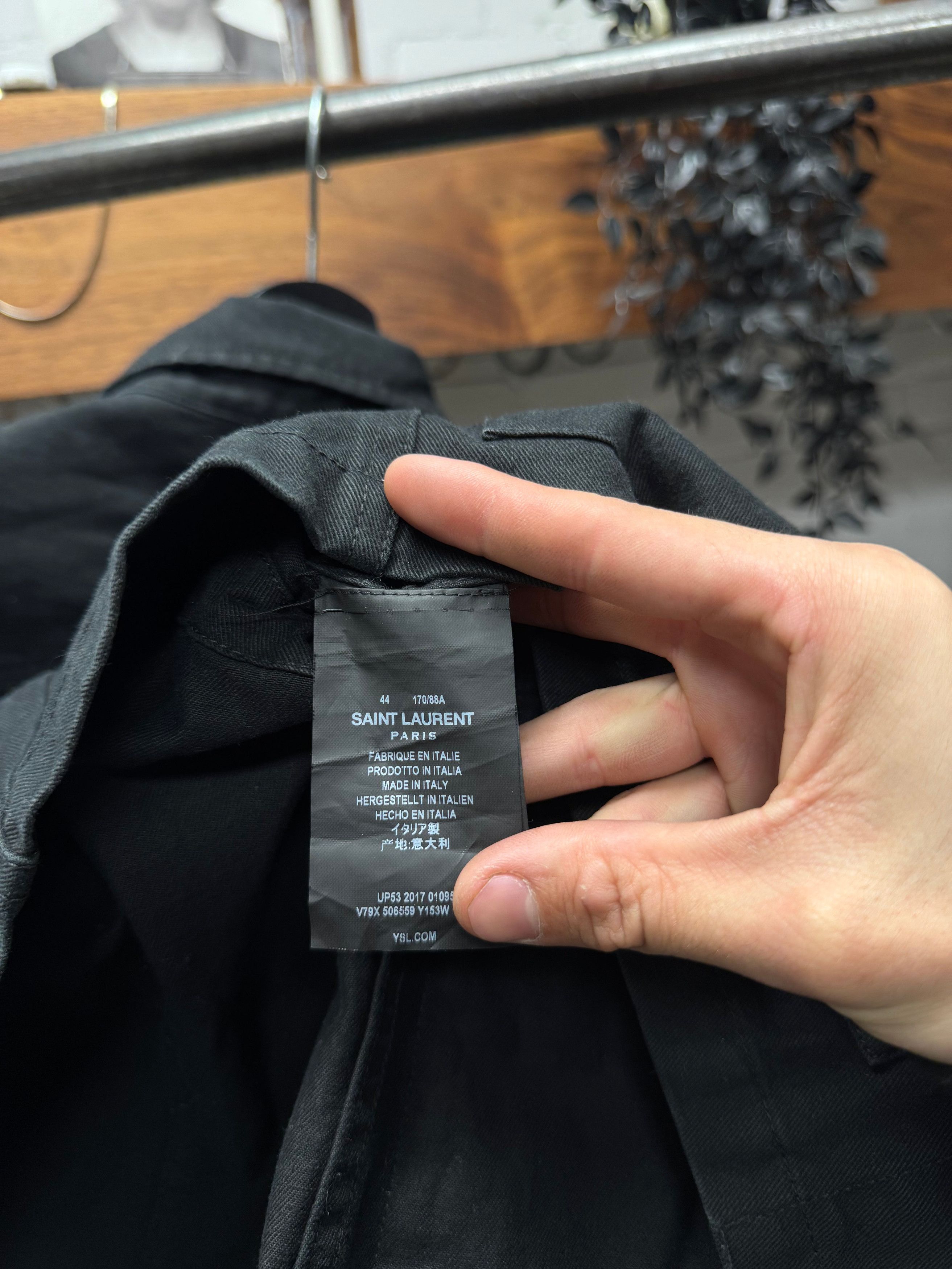 Saint Laurent Paris SS2017 Saint Laurent ‘Waiting for Sunset’ Military Jacket Size US S / EU 44-46 / 1 - 5 Thumbnail