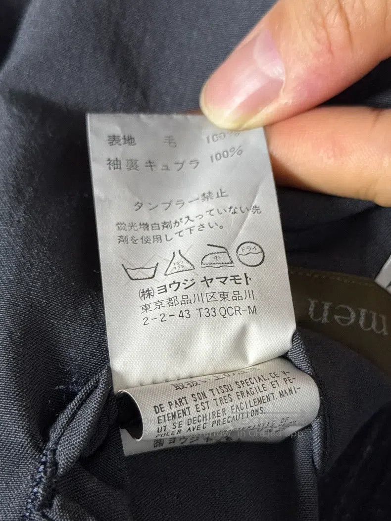 Other Yohji Yamamoto size 4 2000ss cold dyed wool suit with diffe Size 48R - 8 Thumbnail