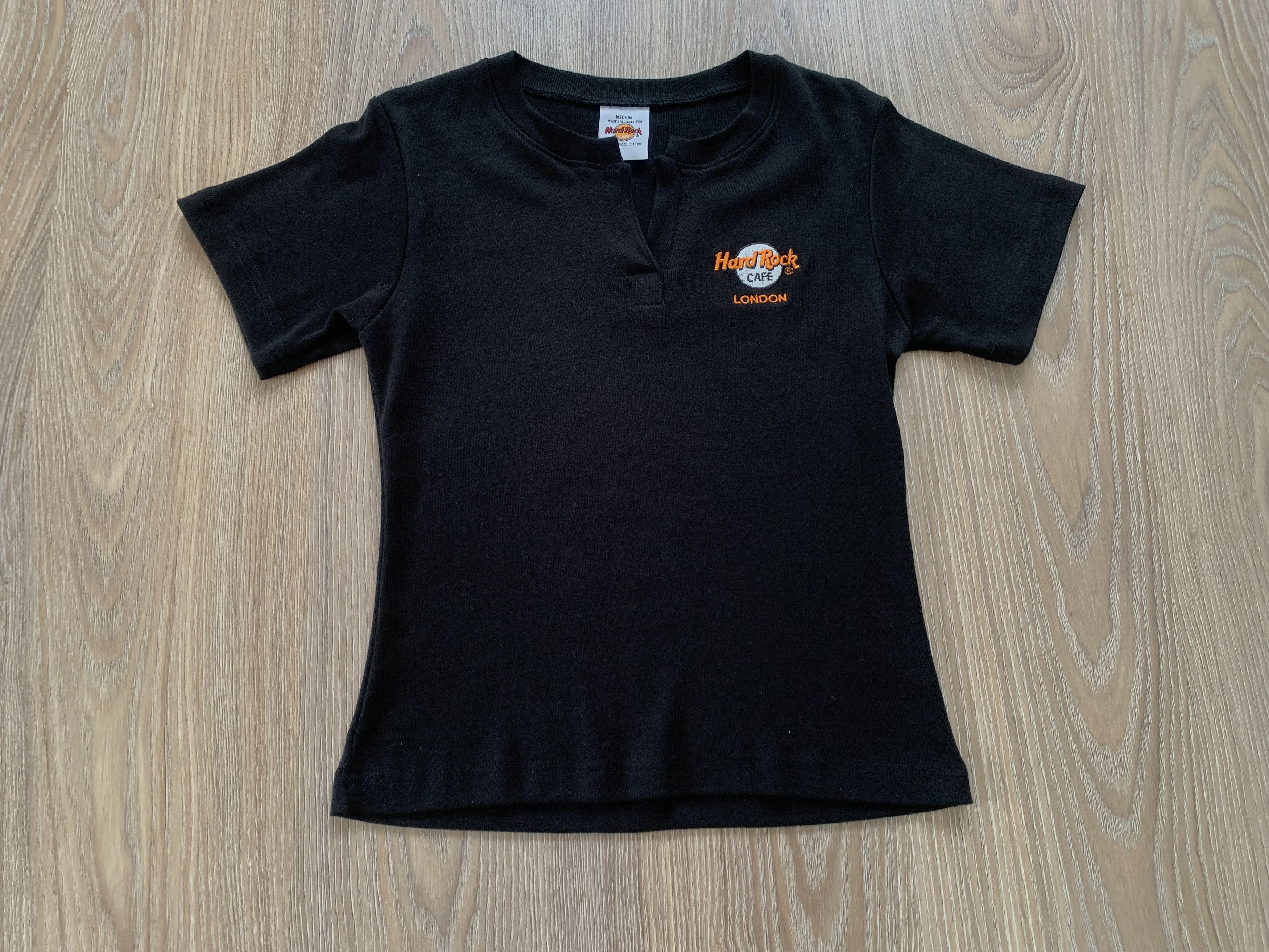 Hard Rock Cafe Womens Vintage Hard Rock Cafe London Cotton T-Shrit Size M / US 6-8 / IT 42-44 - 1 Thumbnail