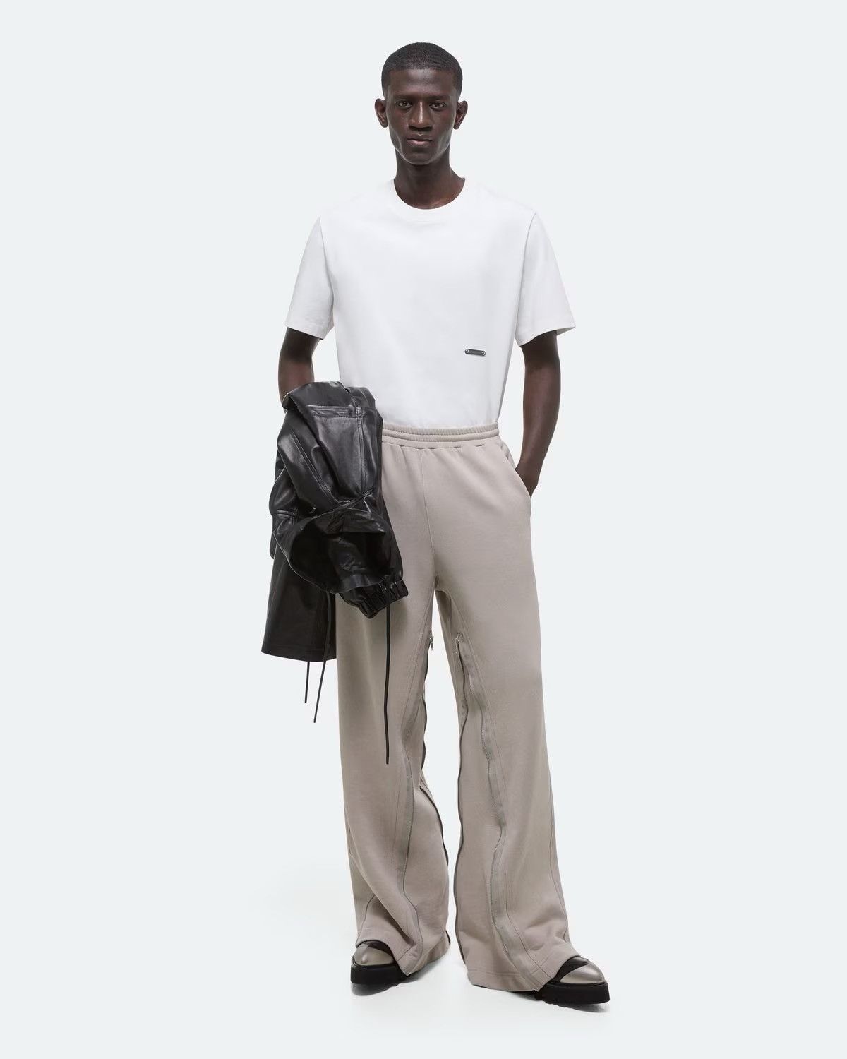 Helmut Lang Helmut Lang gusset sweatpants Size US 30 / EU 46 - 1 Thumbnail