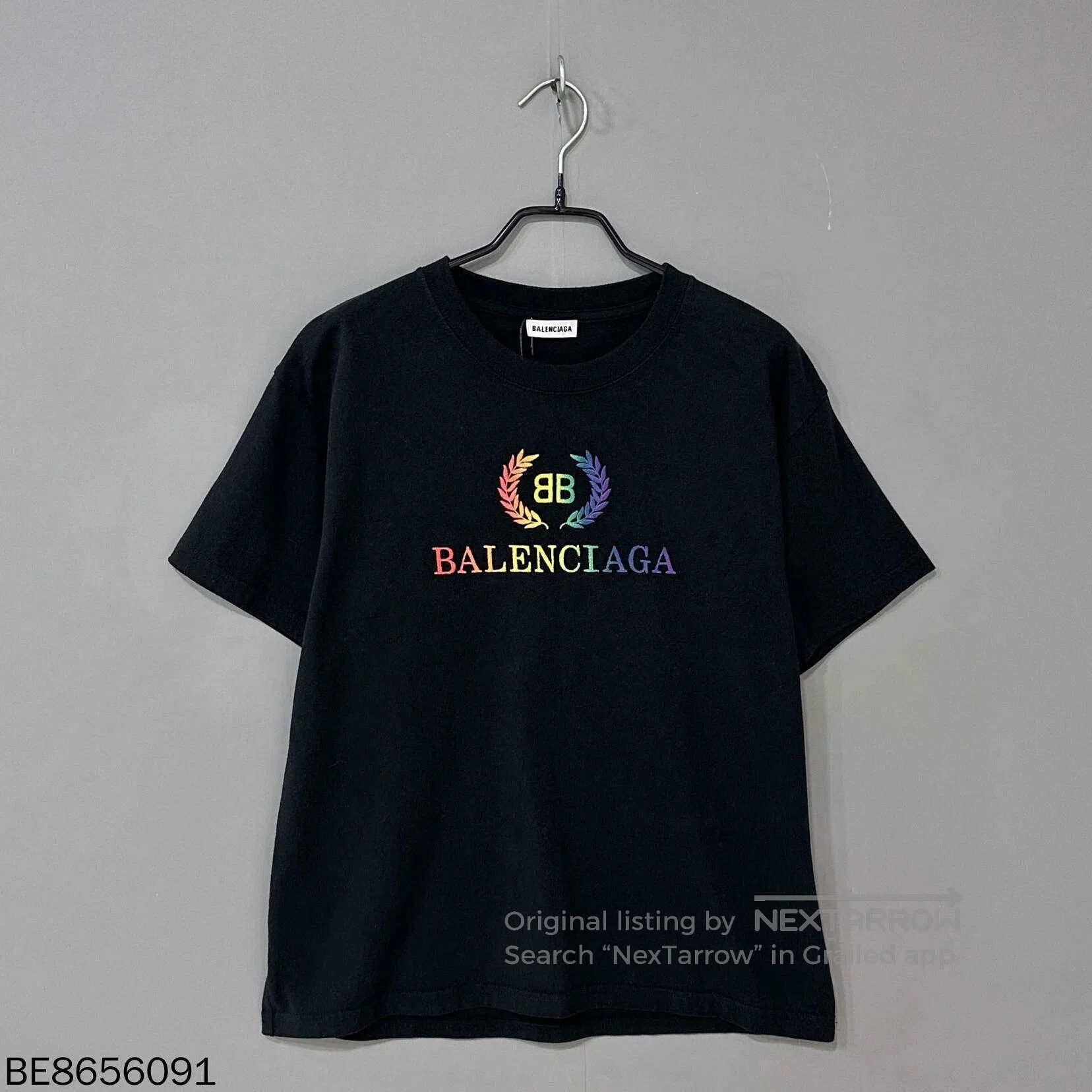 Balenciaga Balenciaga Embroidered Wheat Logo T. Size US XL / EU 56 / 4 - 1 Thumbnail
