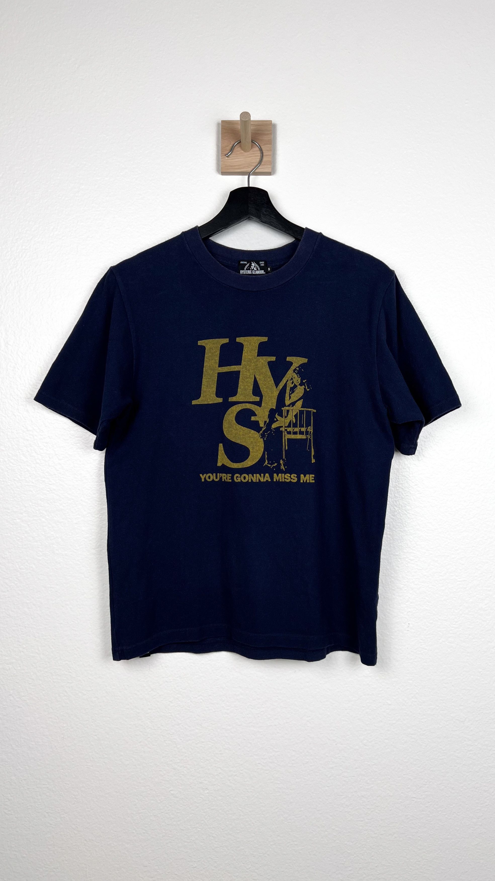 Hysteric Glamour Hysteric Glamour "You're Gonna Miss Me" Graphic Tee Small Size US S / EU 44-46 / 1 - 1 Thumbnail