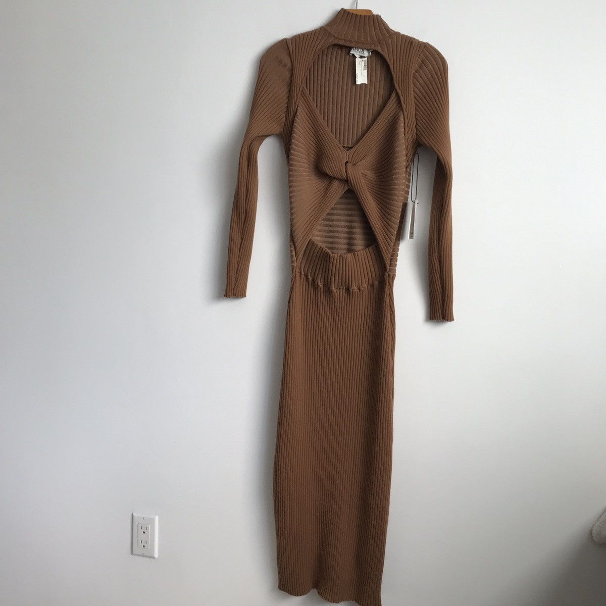 Amur Amur Knit Guadalupe Long Sleeve Dress Medium | Grailed