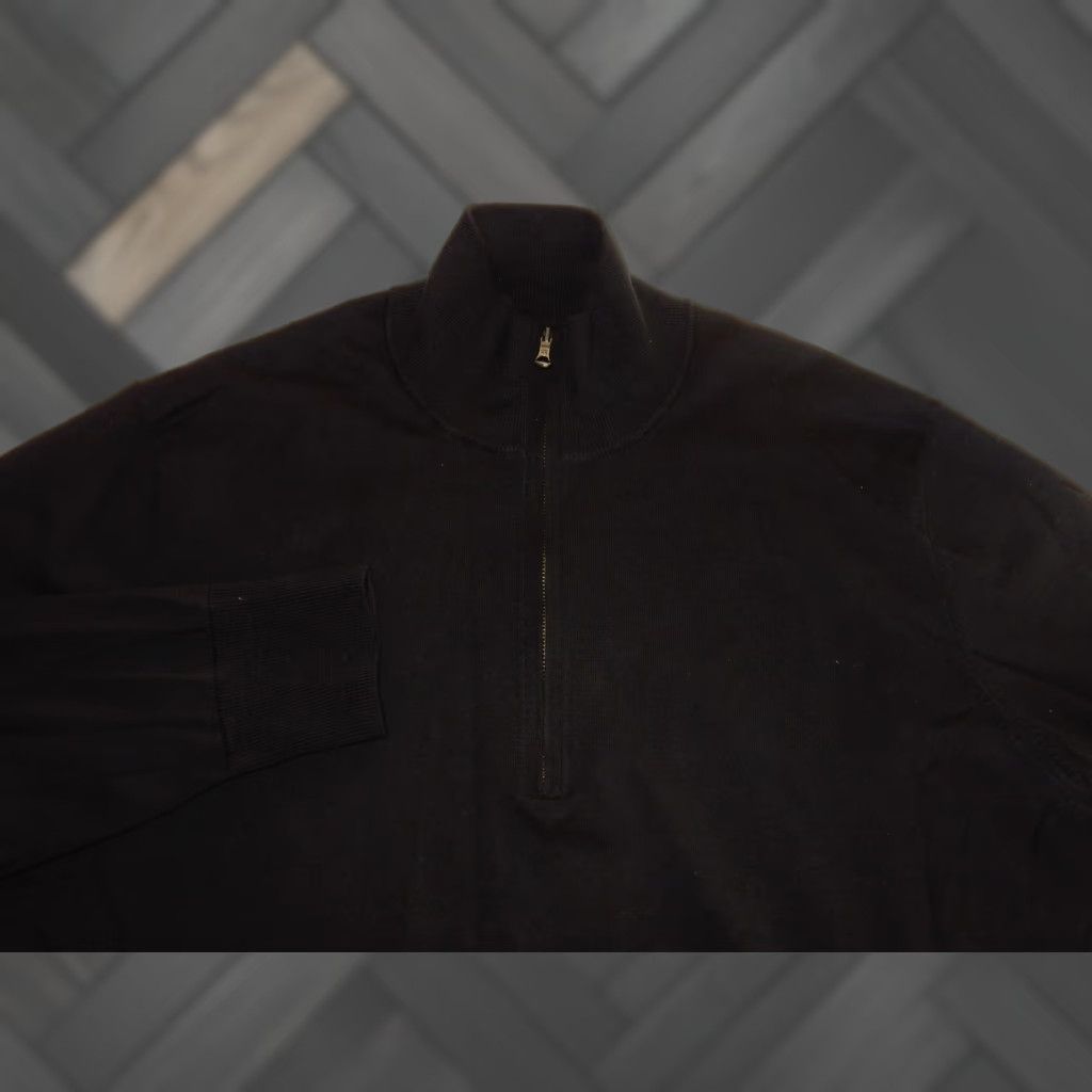 Brooks Brothers VINTAGE Brooks Brothers Sweater Pullover Size XL Black Mens Size US XL / EU 56 / 4 - 1 Thumbnail
