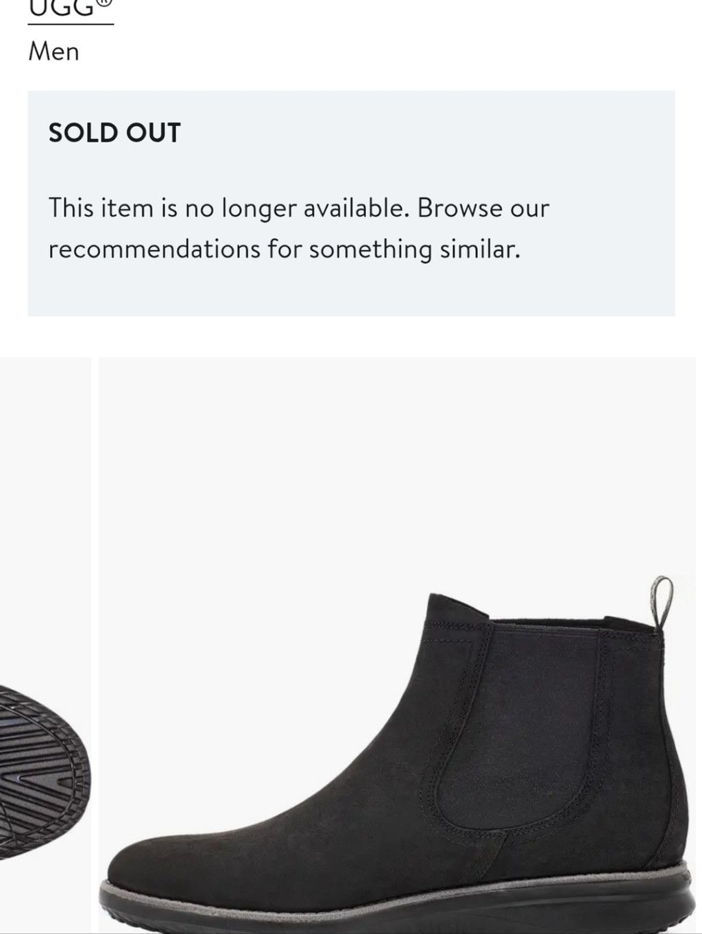 Ugg UGG Black Union Chelsea Boot Size US 8 / EU 41 - 14 Thumbnail