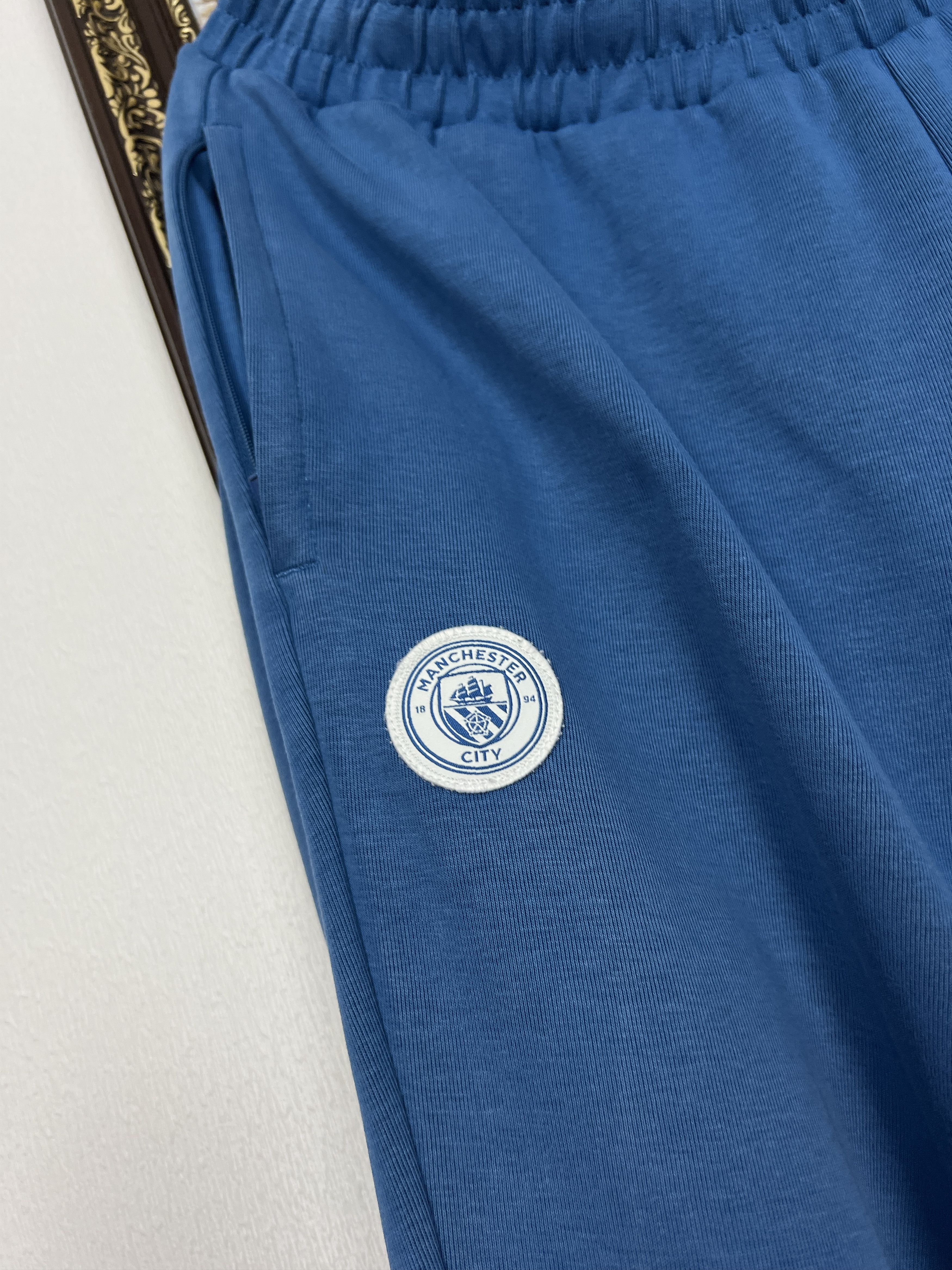 Puma Manchester City Football Pants Soccer Sweatpants Athletic Size US 34 / EU 50 - 4 Thumbnail