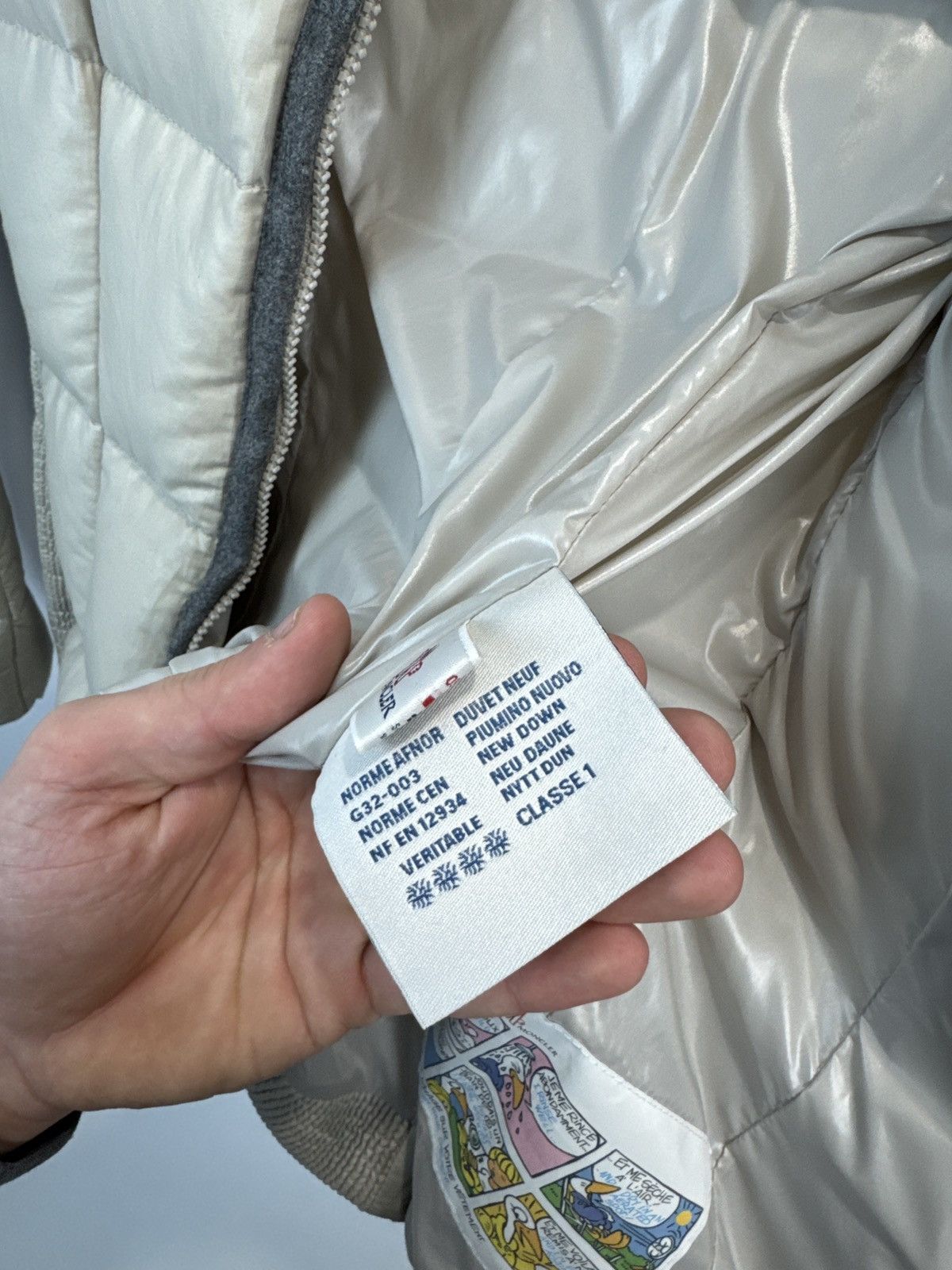 Moncler Moncler Signac Hood Down Puffer Jacket Women’s Beige Size 1 Size XS / US 0-2 / IT 36-38 - 14 Thumbnail