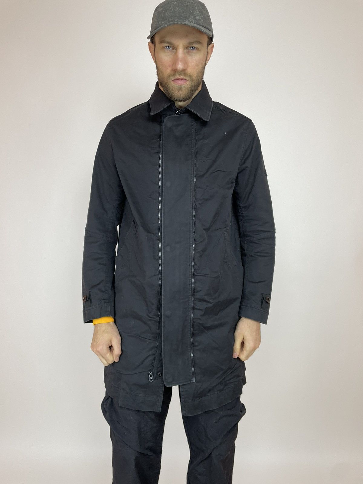 G-Star G-star RAW DELINE QUILTED TS TRENCH Coat stone island style Size US L / EU 52-54 / 3 - 8 Thumbnail