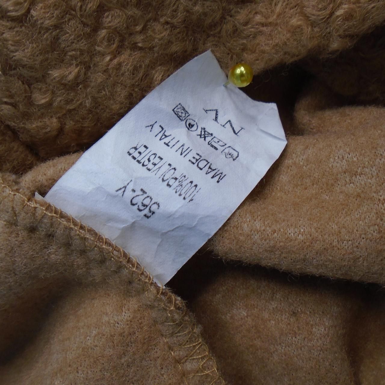 Vintage Women's Coat New Collection. Brown. L. Used. Good Size L / US 10 / IT 46 - 14 Thumbnail